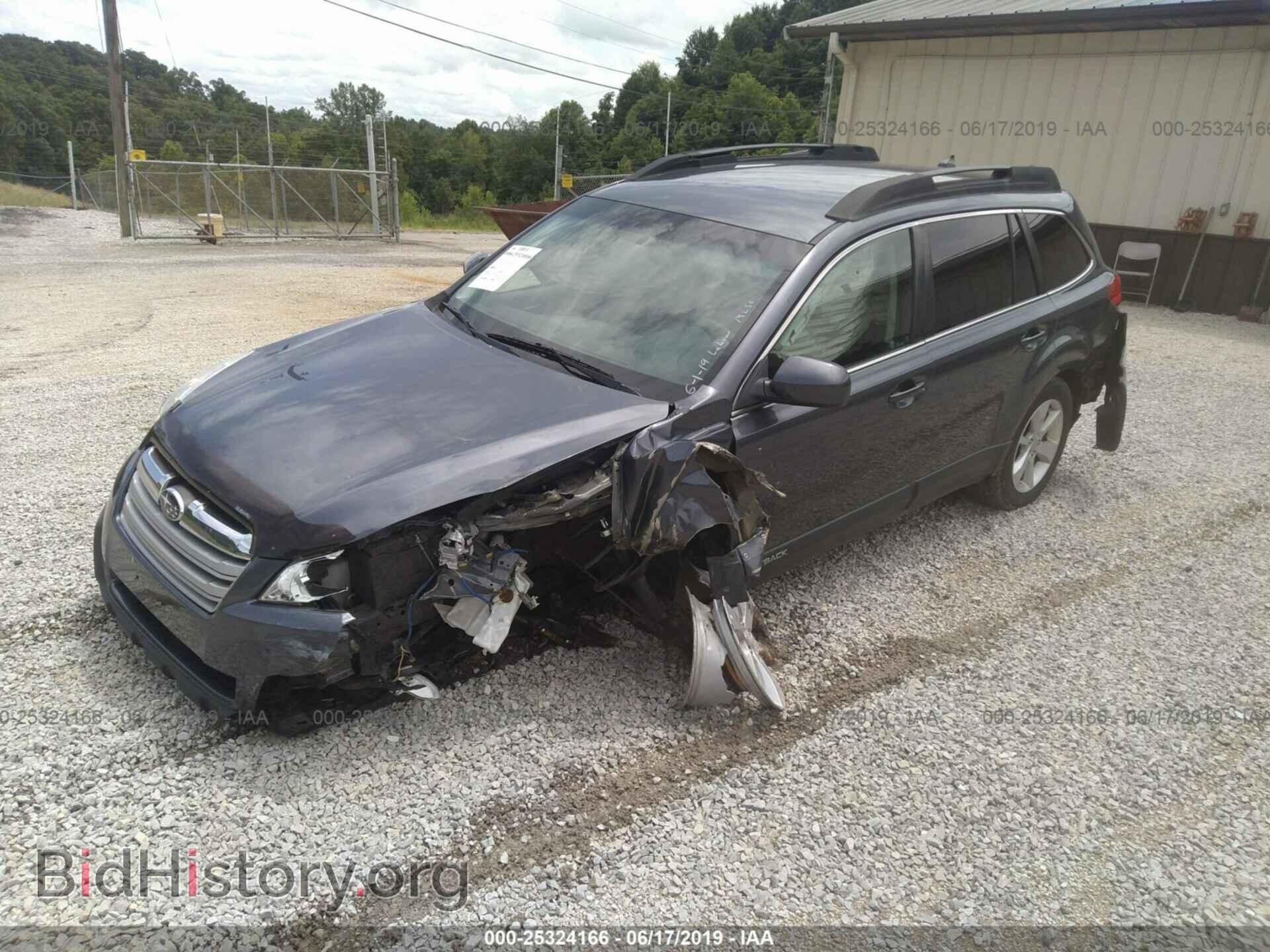 2014 SUBARU OUTBACK - VIN: 4S4BRCCC2E3206072 - Фото 2