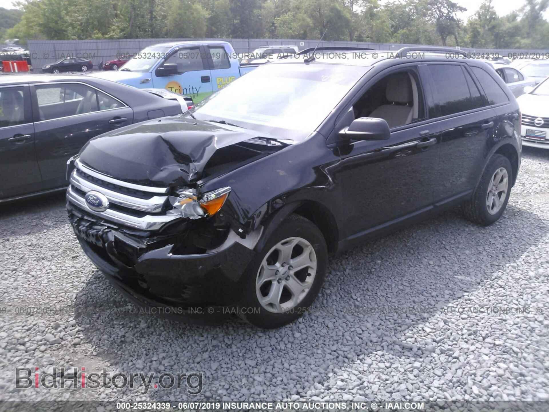 2014 FORD EDGE - VIN: 2FMDK4GC5EBB59150 - Фото 2