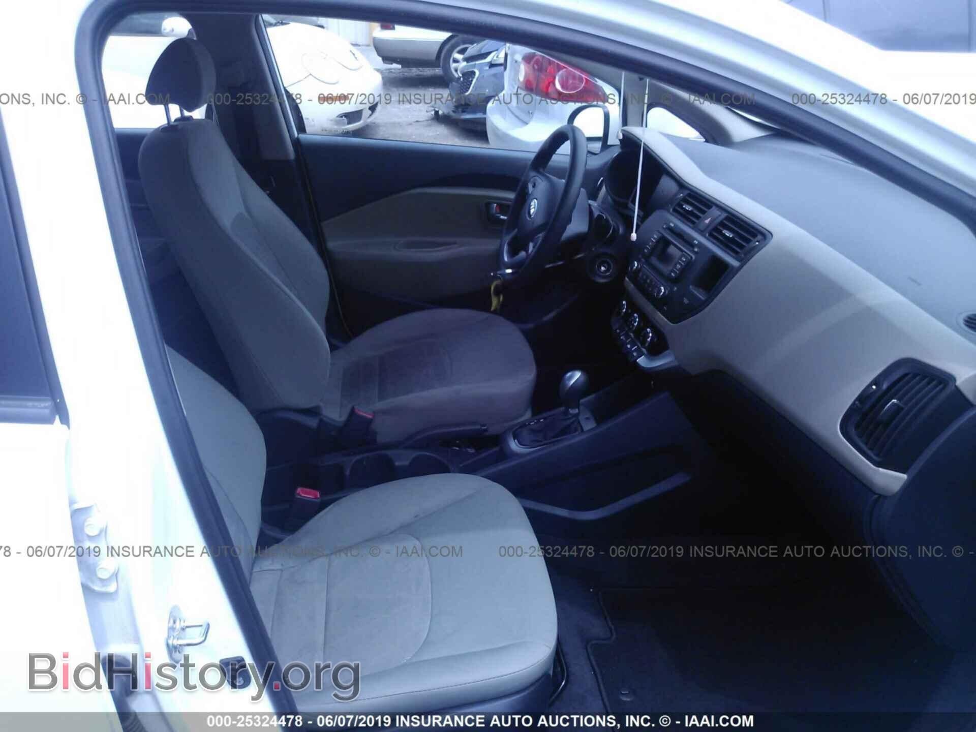 2015 KIA RIO - VIN: KNADM4A33F6443025 - Фото 5