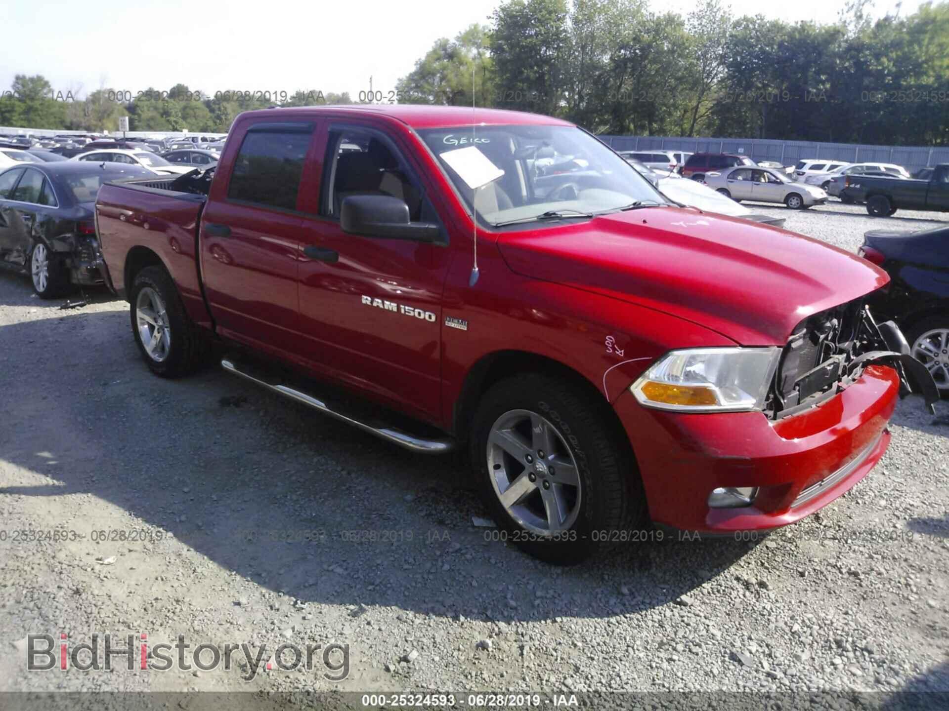 Фотография 1C6RD6KT3CS156782 - DODGE RAM 1500 2012