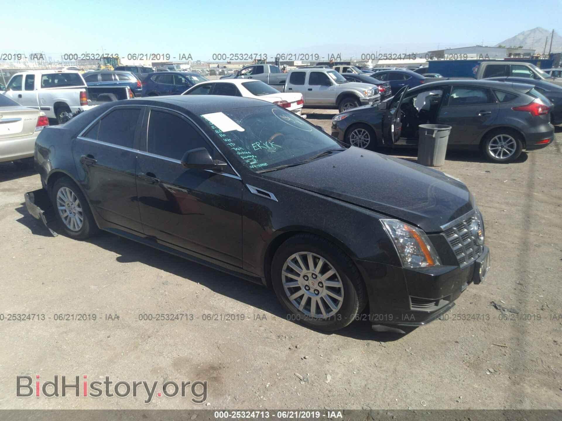 Photo 1G6DF5E59C0106651 - CADILLAC CTS 2012
