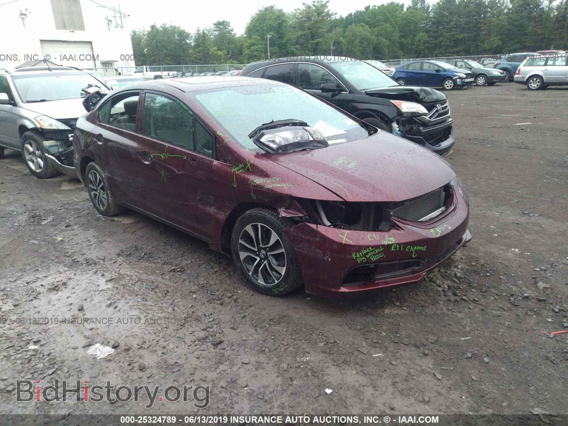 Фотография 19XFB2F95DE278105 - HONDA CIVIC 2013