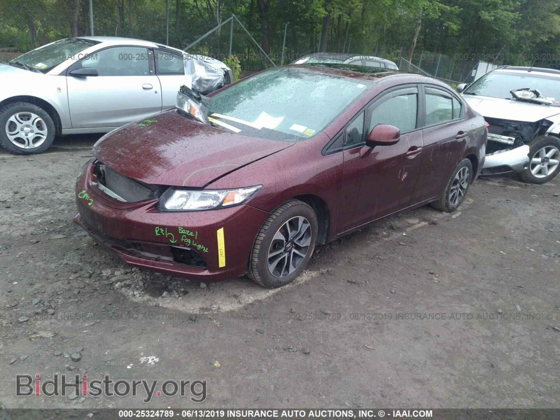 2013 HONDA CIVIC - VIN: 19XFB2F95DE278105 - Фото 2