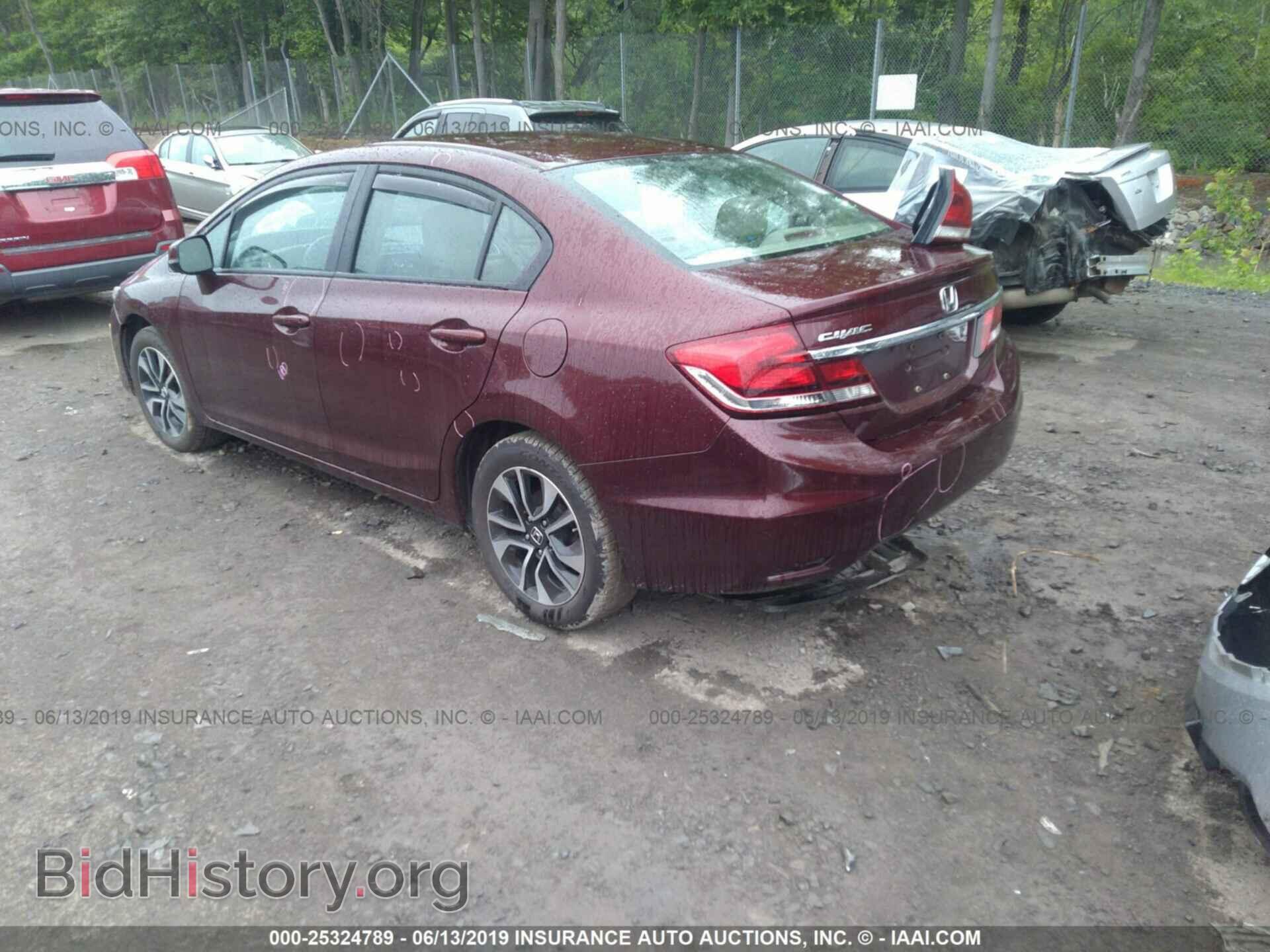 2013 HONDA CIVIC - VIN: 19XFB2F95DE278105 - Фото 3
