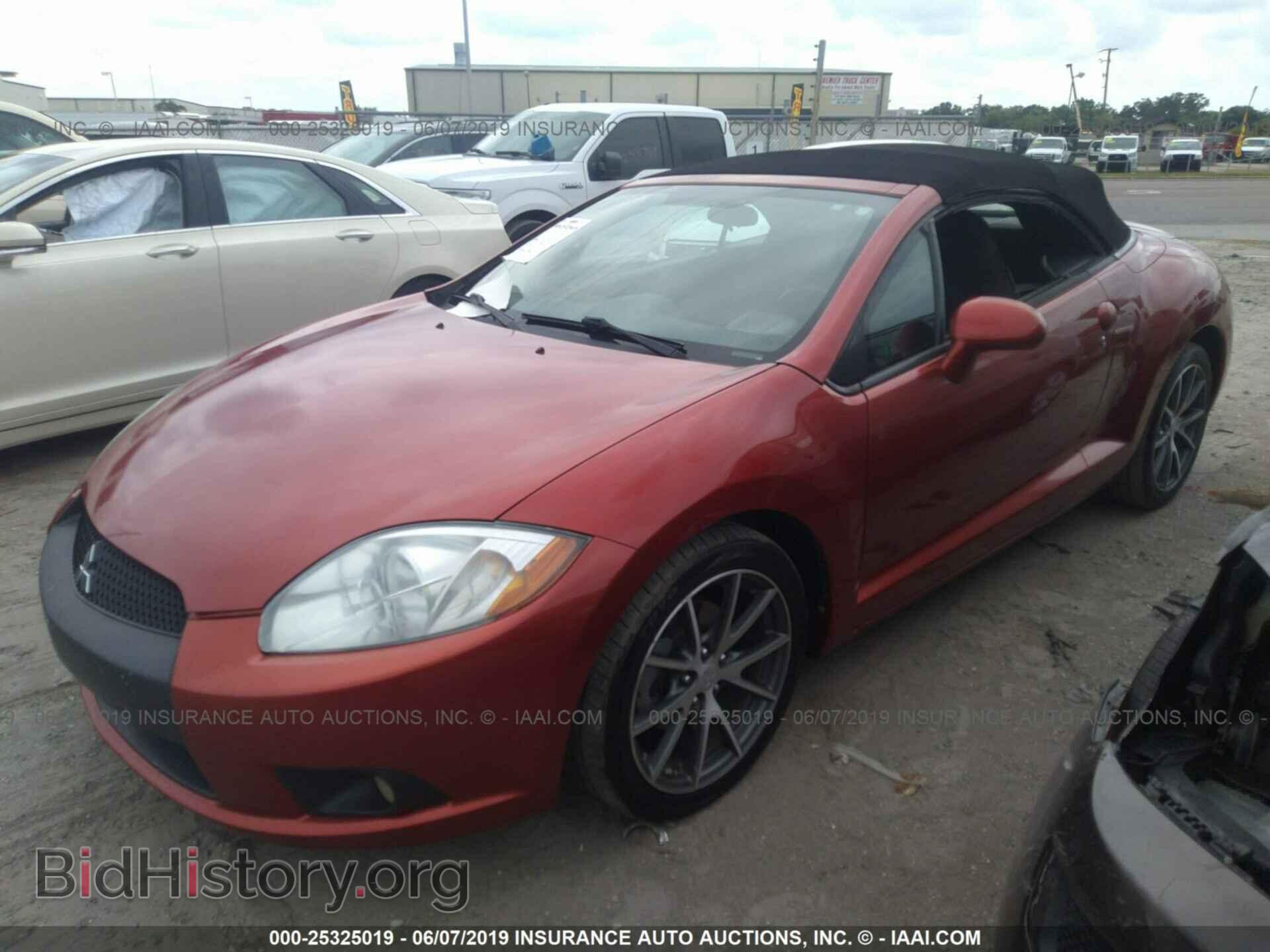 2012 MITSUBISHI ECLIPSE - VIN: 4A37L2EF1CE003704 - Фото 2