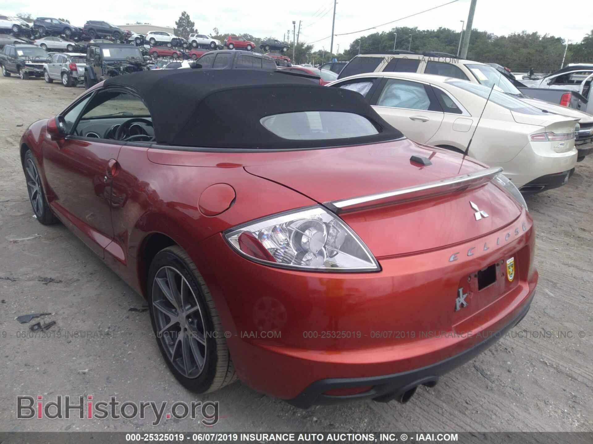 2012 MITSUBISHI ECLIPSE - VIN: 4A37L2EF1CE003704 - Фото 3