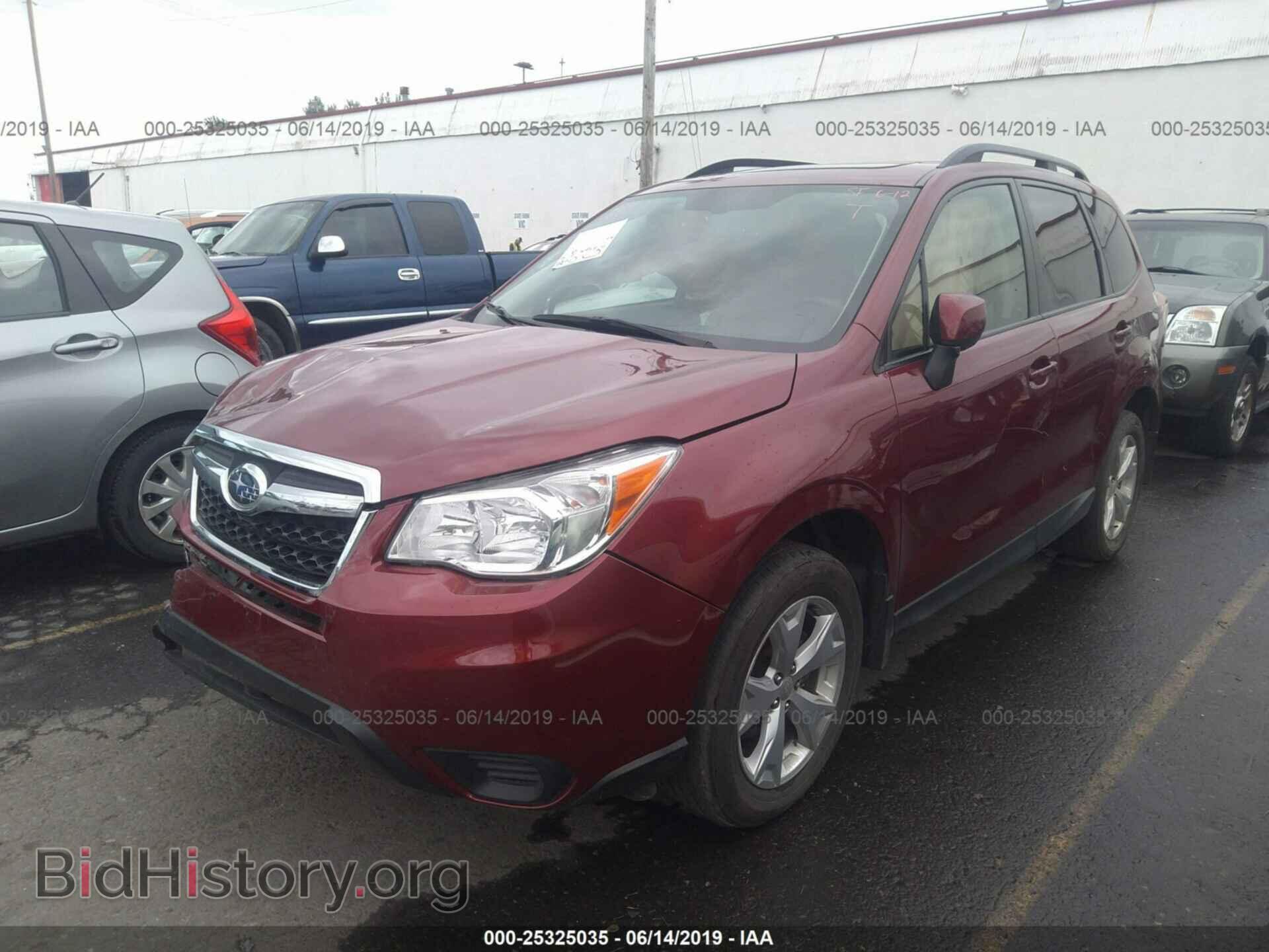 2014 SUBARU FORESTER - VIN: JF2SJAEC4EH432552 - Фото 2