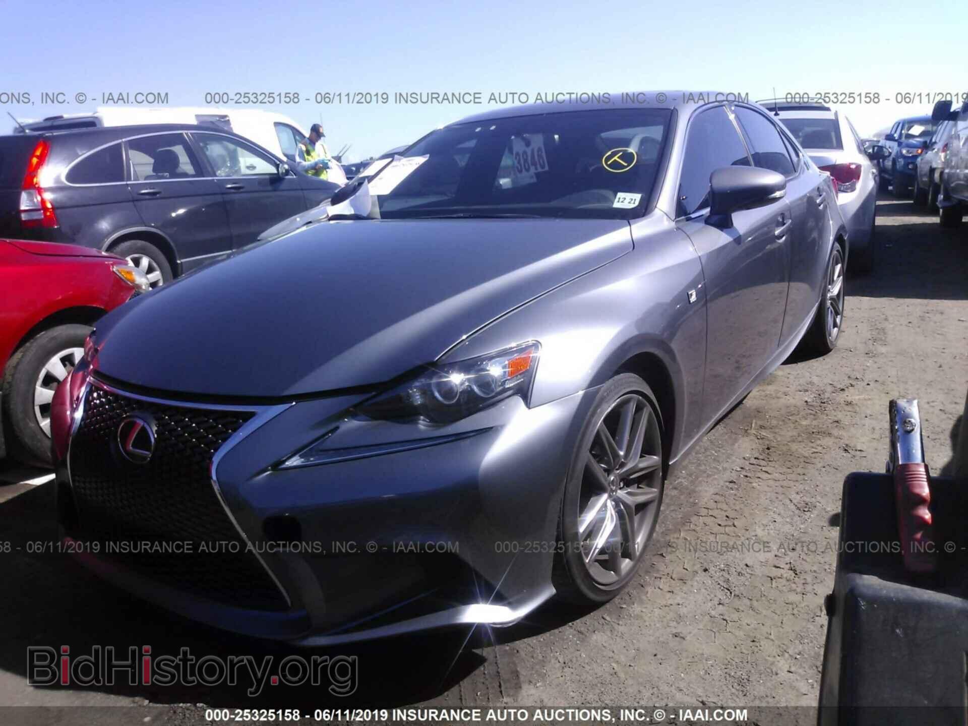 2016 LEXUS IS - VIN: JTHCM1D2XG5011862 - Фото 2