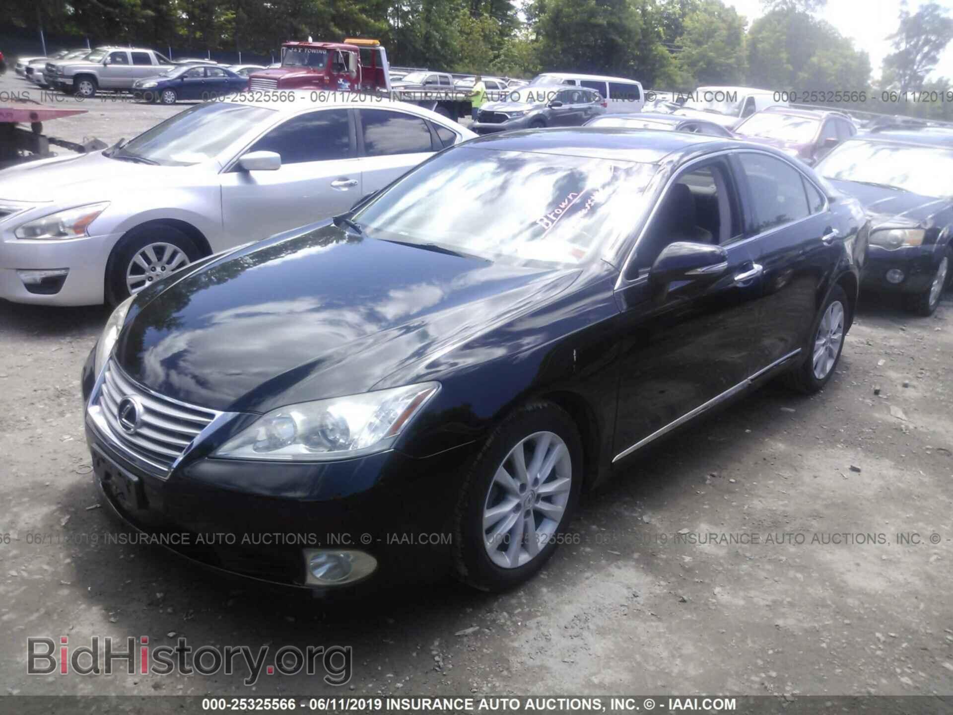 2012 LEXUS ES - VIN: JTHBK1EG0C2500360 - Фото 2