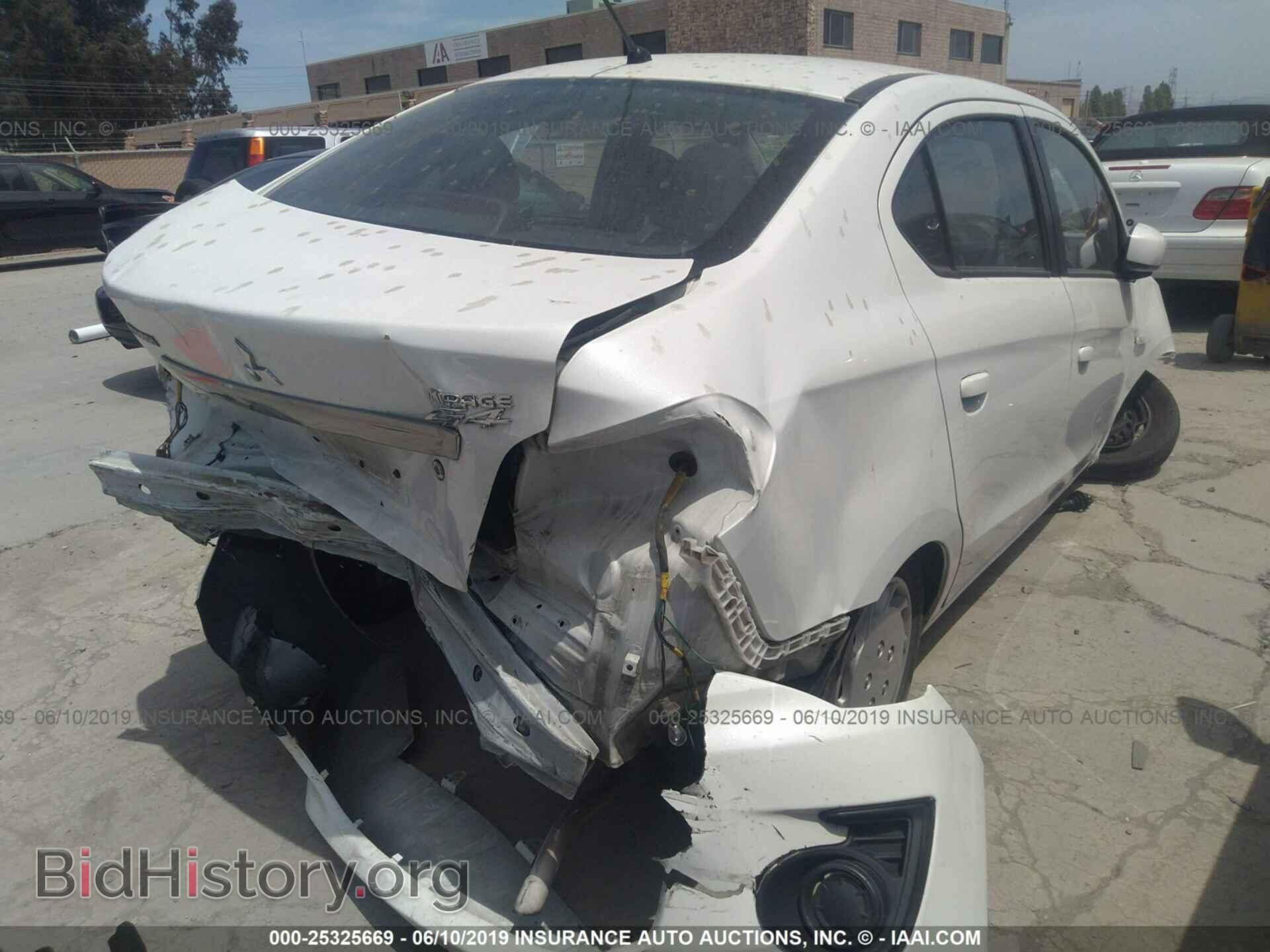 2017 MITSUBISHI MIRAGE - VIN: ML32F3FJ7HH001610 - Фото 4