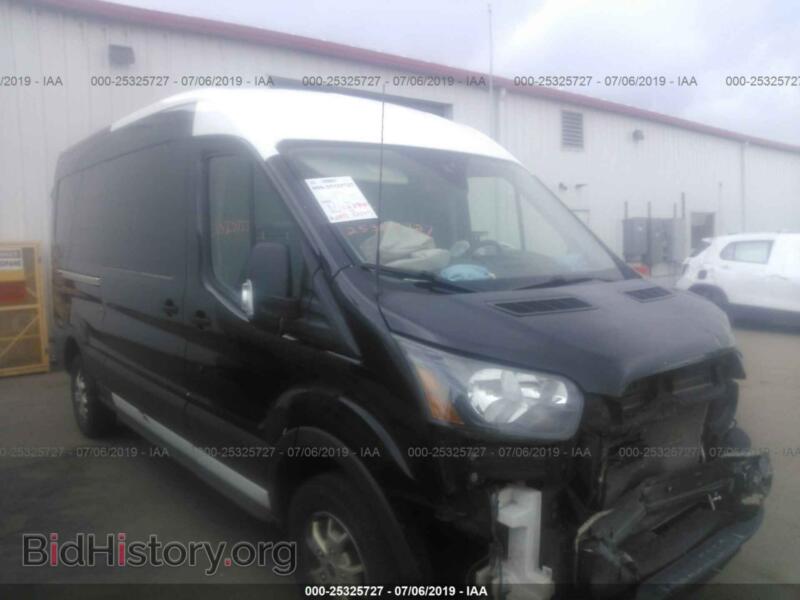 2015 Ford TRANSIT T-250 (VIN 1FTYR2CM6FKB28310) — photo 1 of 10, IAAI, damage: front & rear