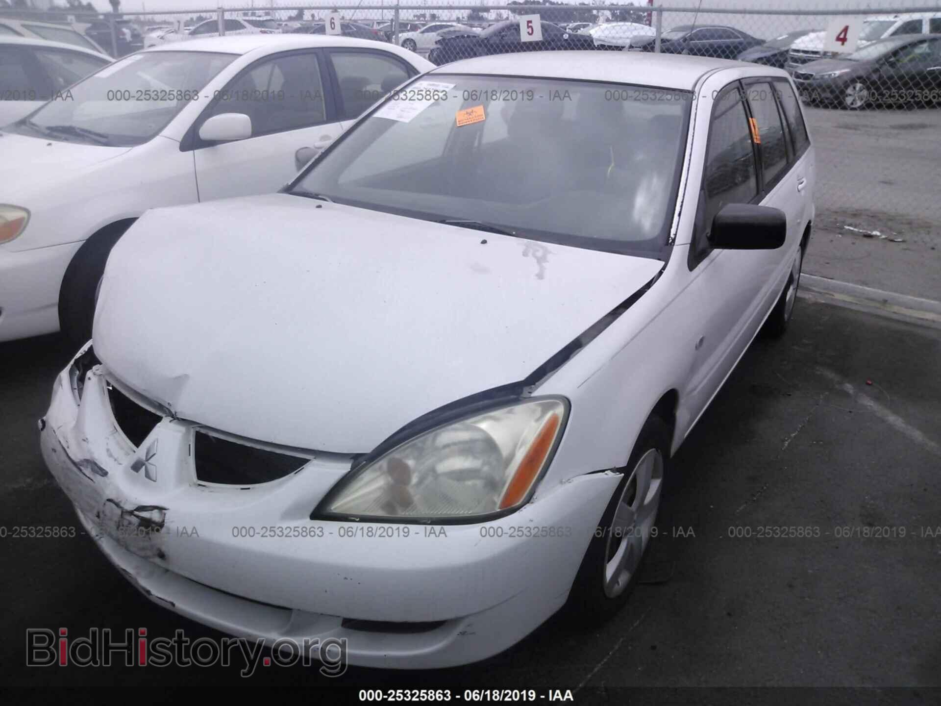 2004 MITSUBISHI LANCER - VIN: JA3AD29F74U013952 - Фото 2