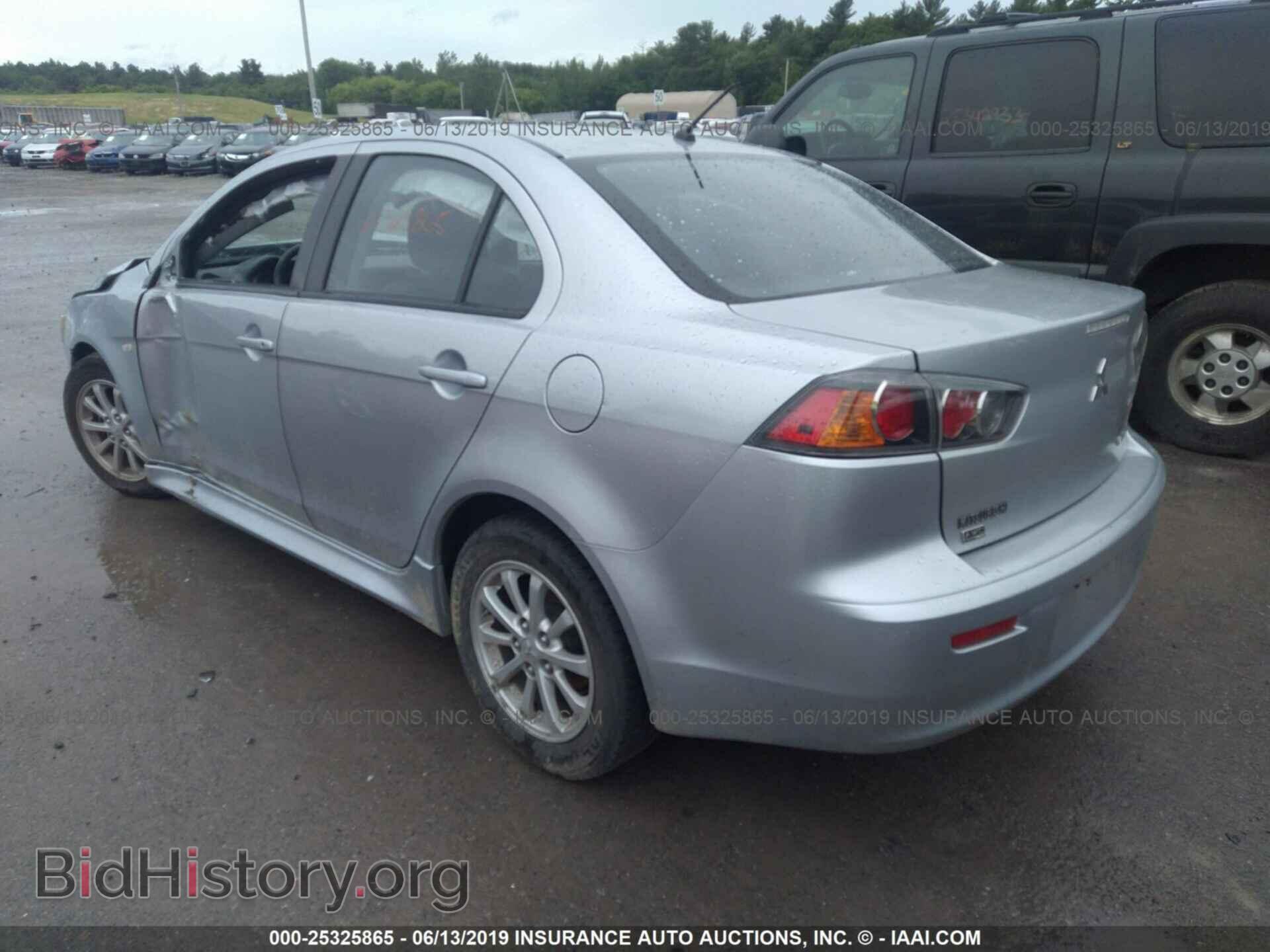 2012 MITSUBISHI LANCER - VIN: JA32V2FWXCU006966 - Фото 3