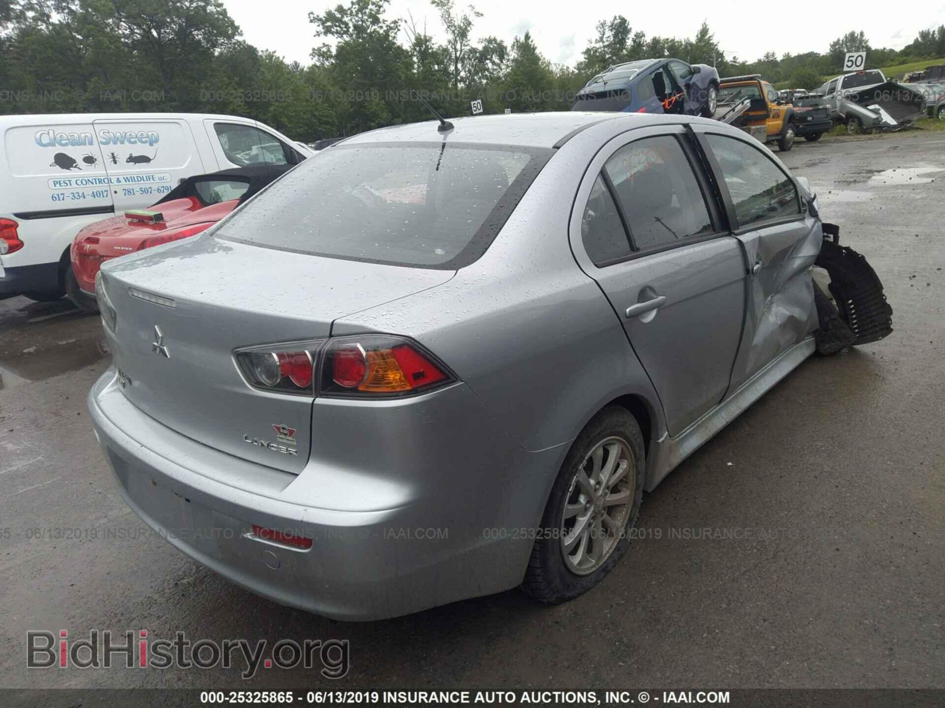 2012 MITSUBISHI LANCER - VIN: JA32V2FWXCU006966 - Фото 4