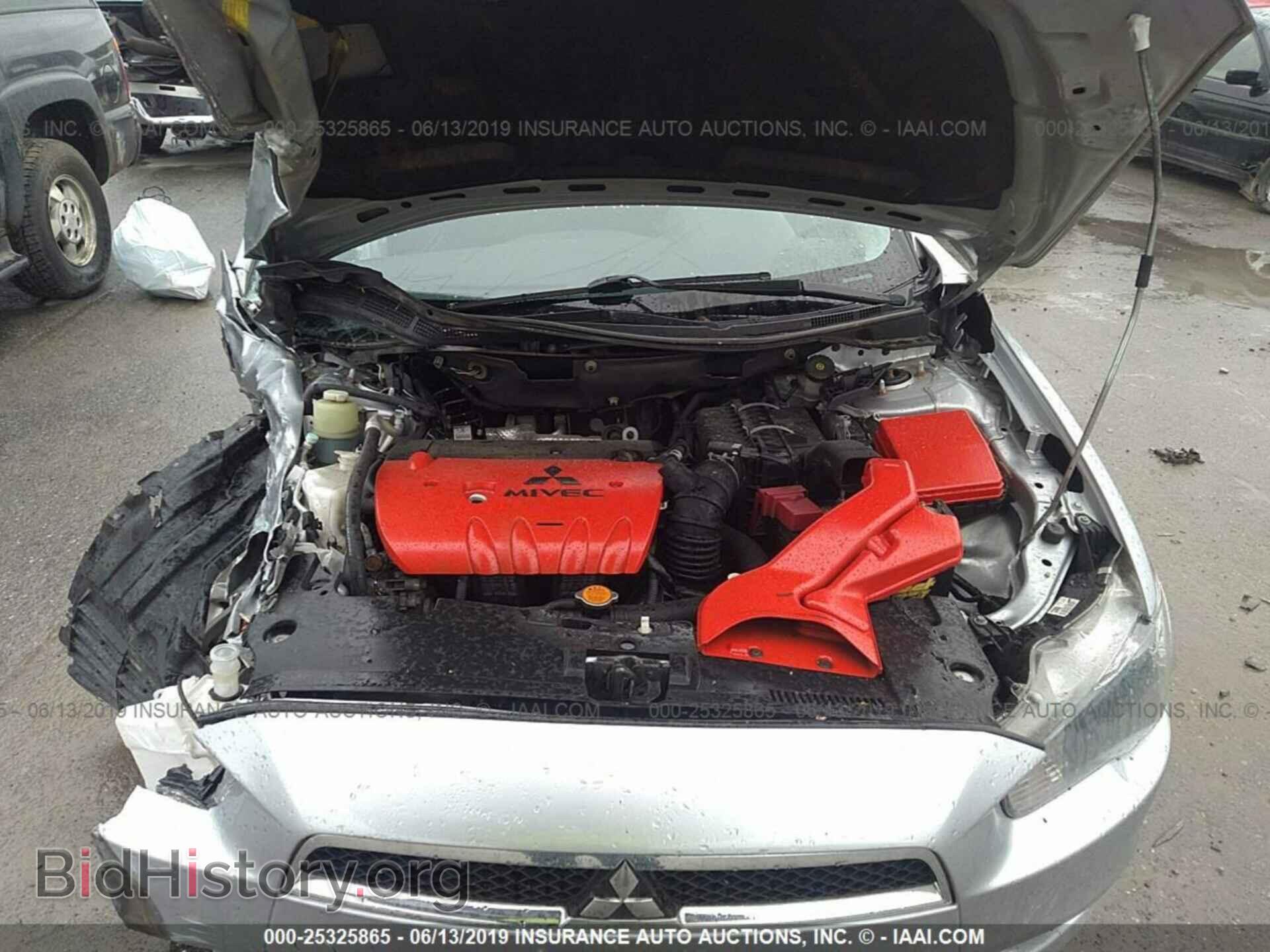 2012 MITSUBISHI LANCER - VIN: JA32V2FWXCU006966 - Фото 10