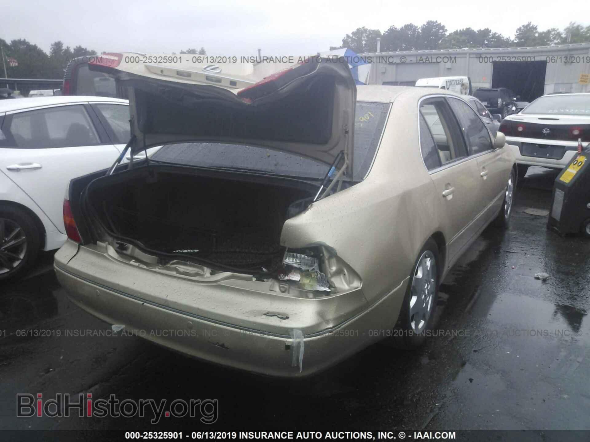 2001 LEXUS LS - VIN: JTHBN30F010026338 - Фото 4