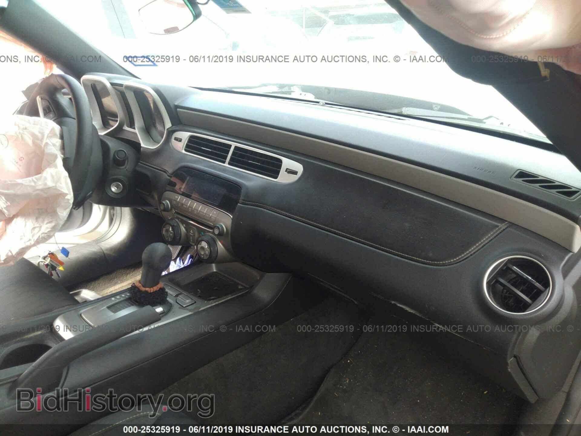 2013 CHEVROLET CAMARO - VIN: 2G1FA1E35D9152196 - Фото 5
