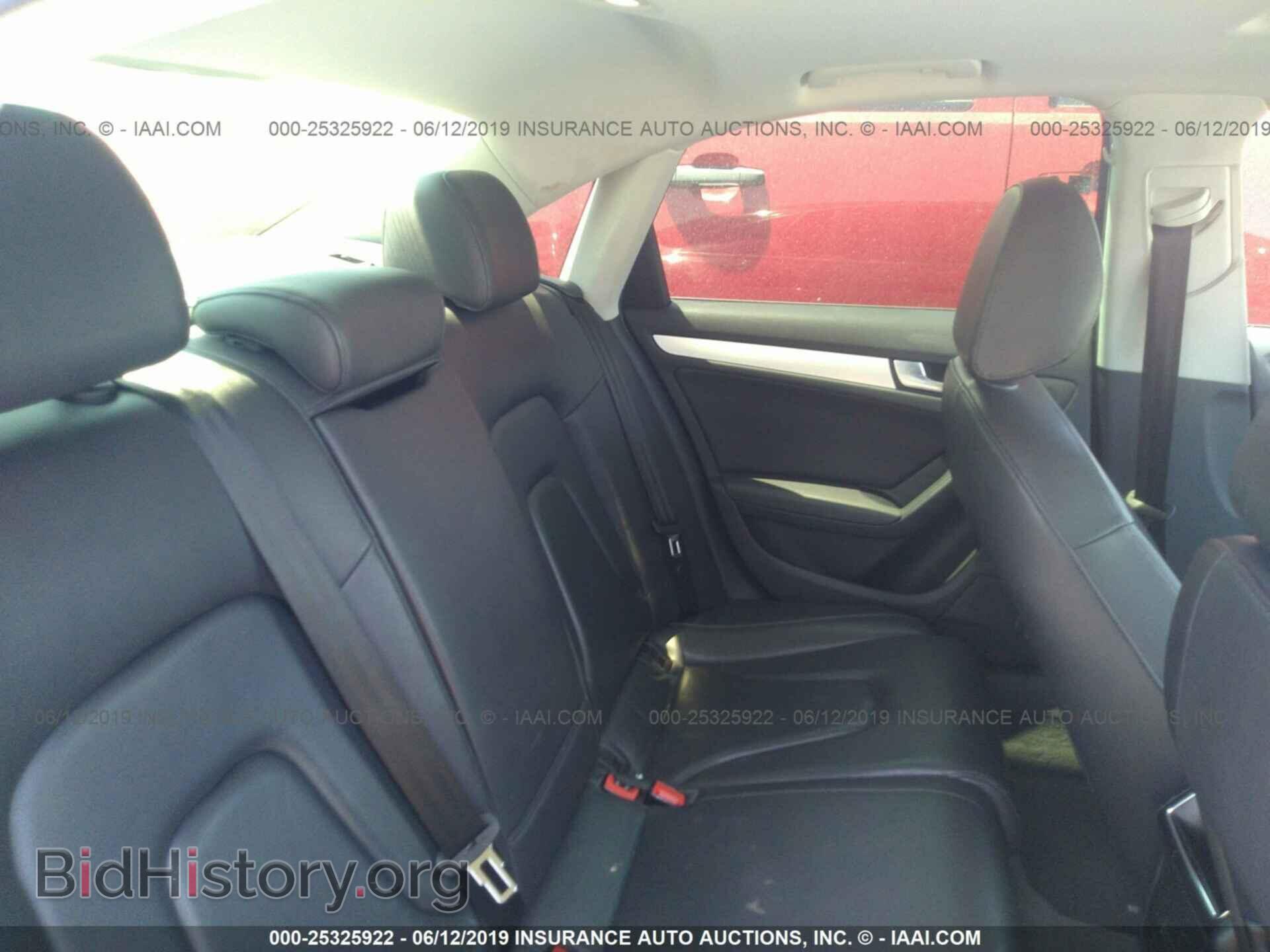 2011 AUDI A4 - VIN: WAUAFAFL1BN015166 - Фото 8