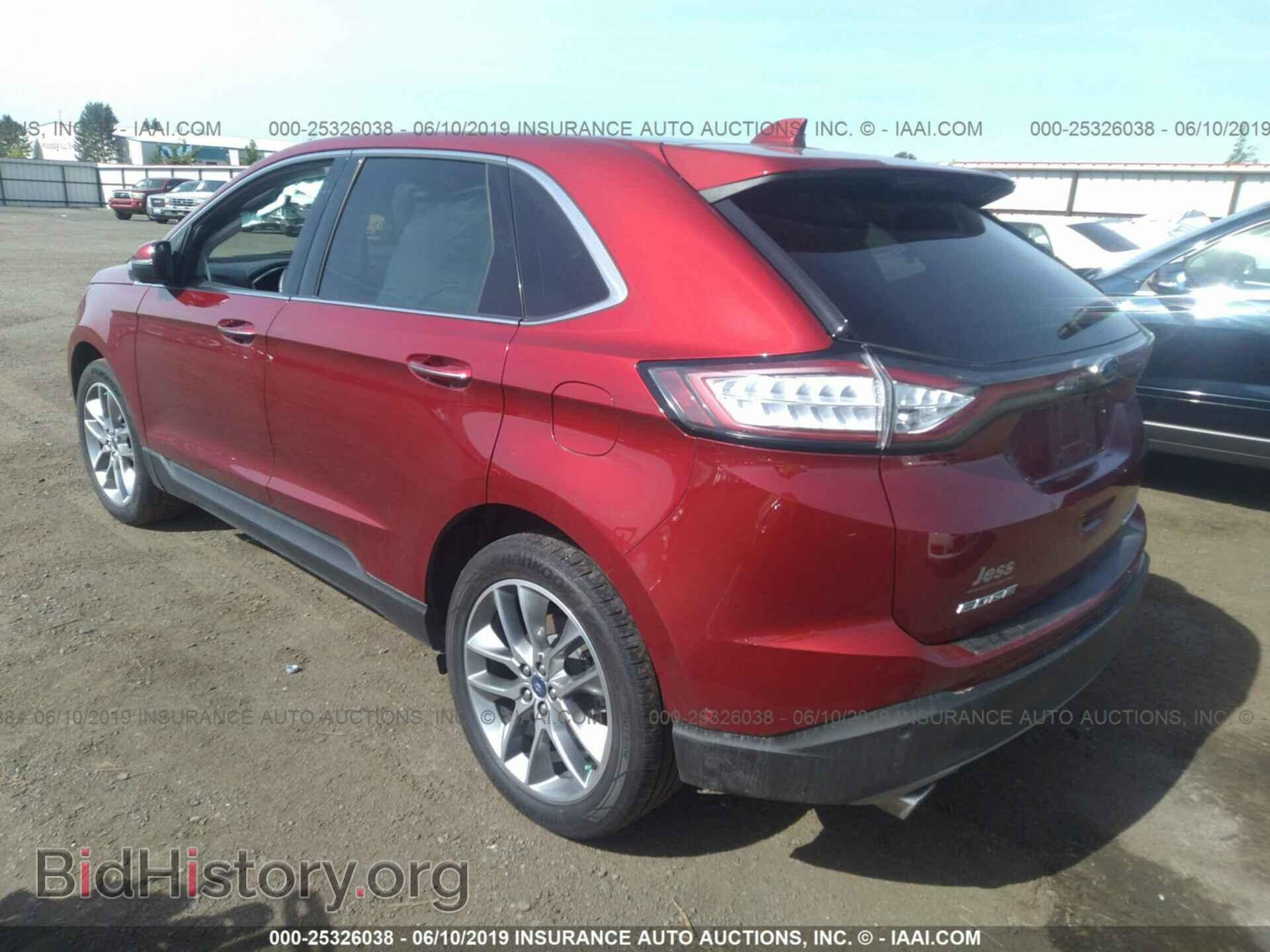 2015 FORD EDGE - VIN: 2FMPK4K80FBB10634 - Фото 3