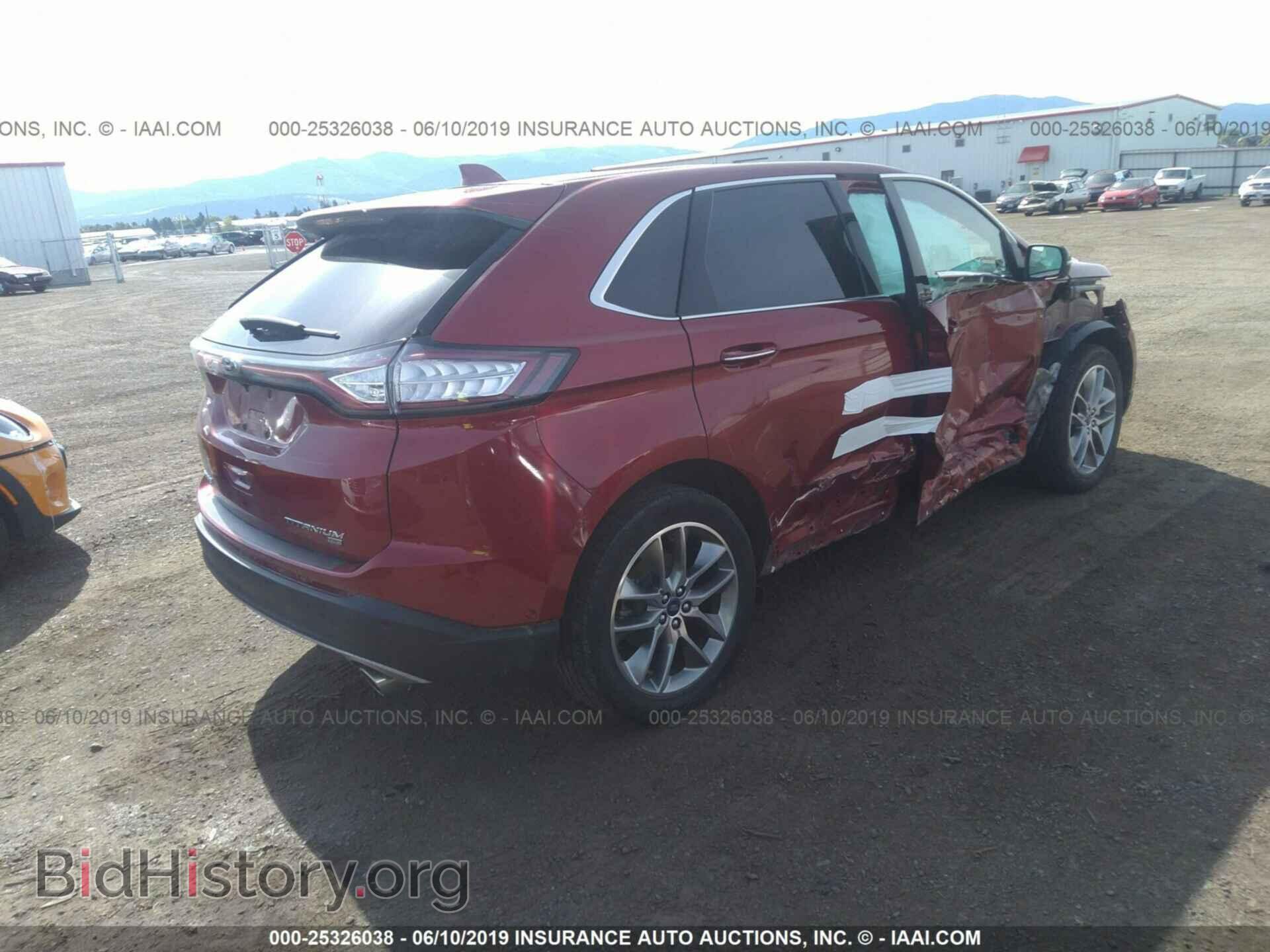 2015 FORD EDGE - VIN: 2FMPK4K80FBB10634 - Фото 4