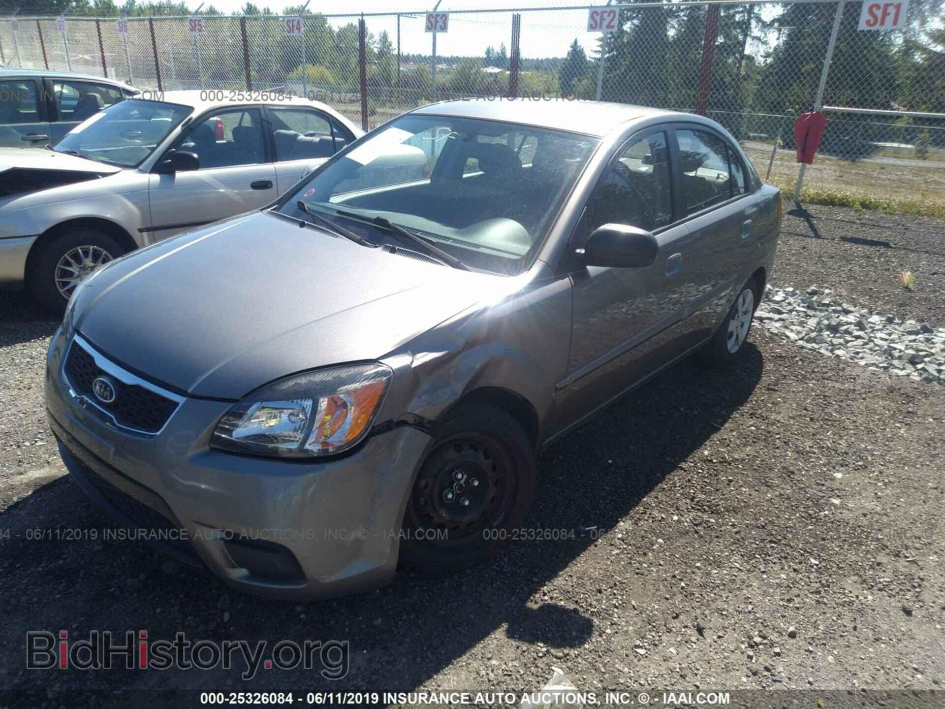 2011 KIA RIO - VIN: KNADH4A33B6864774 - Фото 2