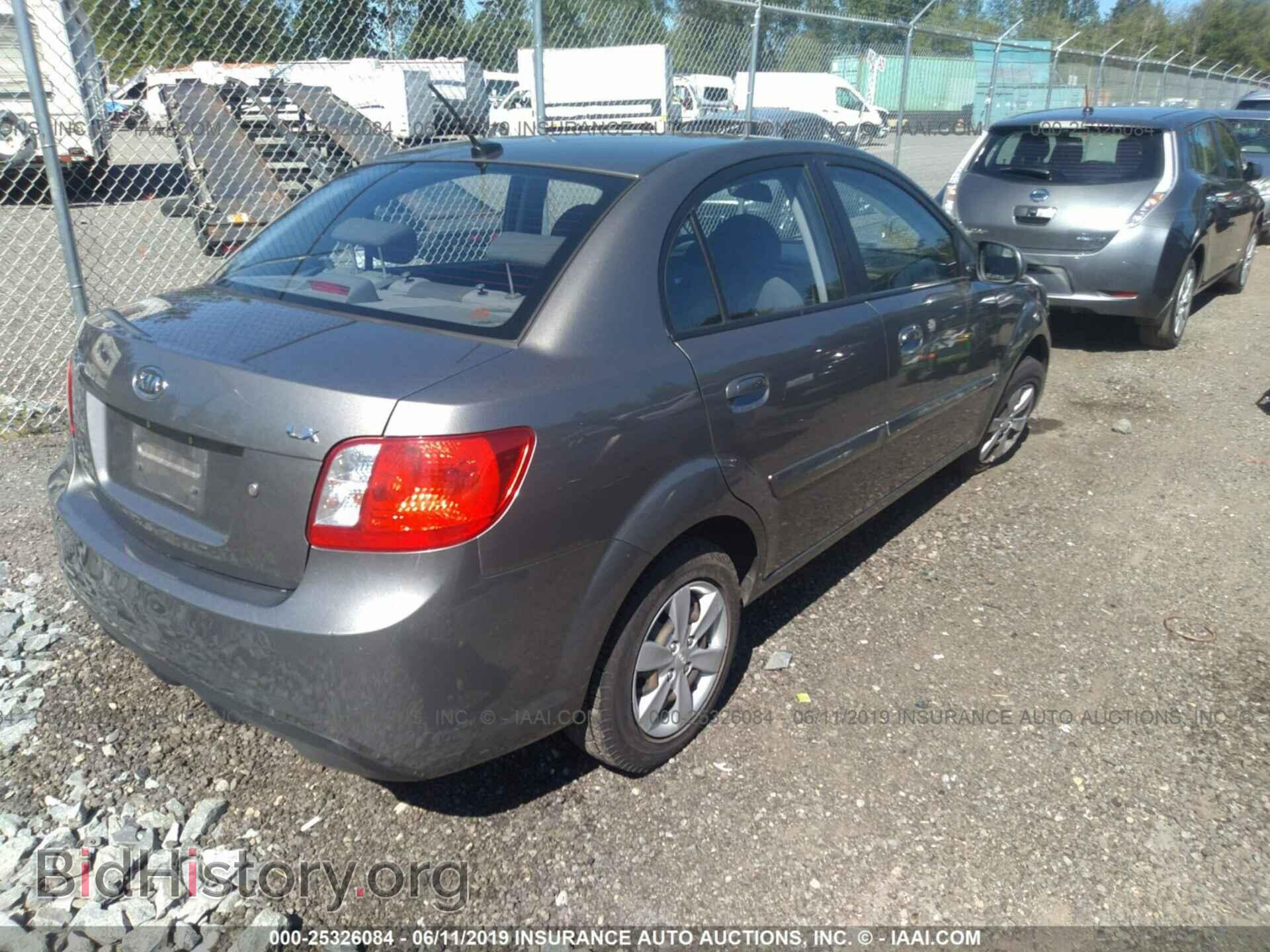 2011 KIA RIO - VIN: KNADH4A33B6864774 - Фото 4