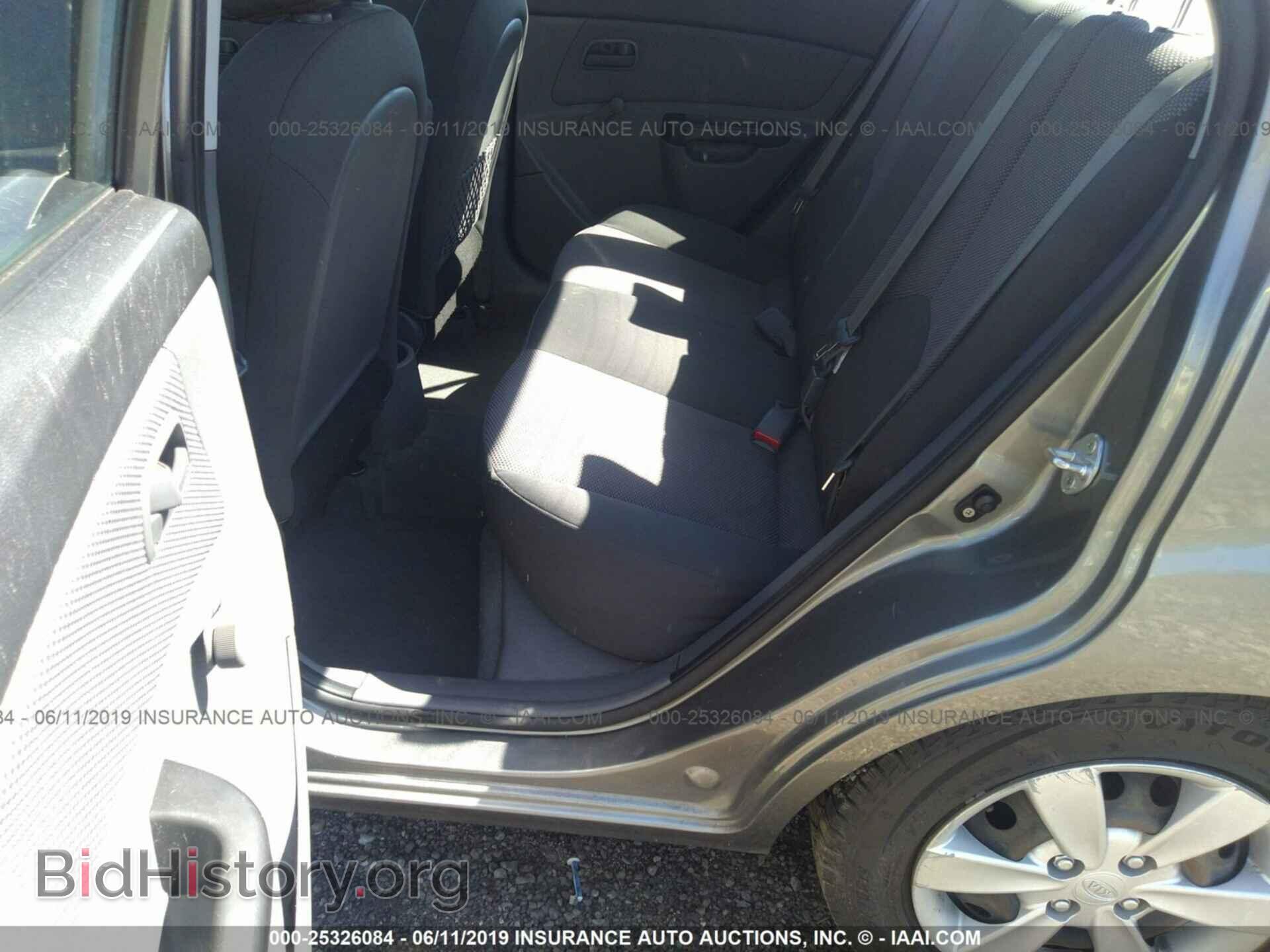 2011 KIA RIO - VIN: KNADH4A33B6864774 - Фото 8
