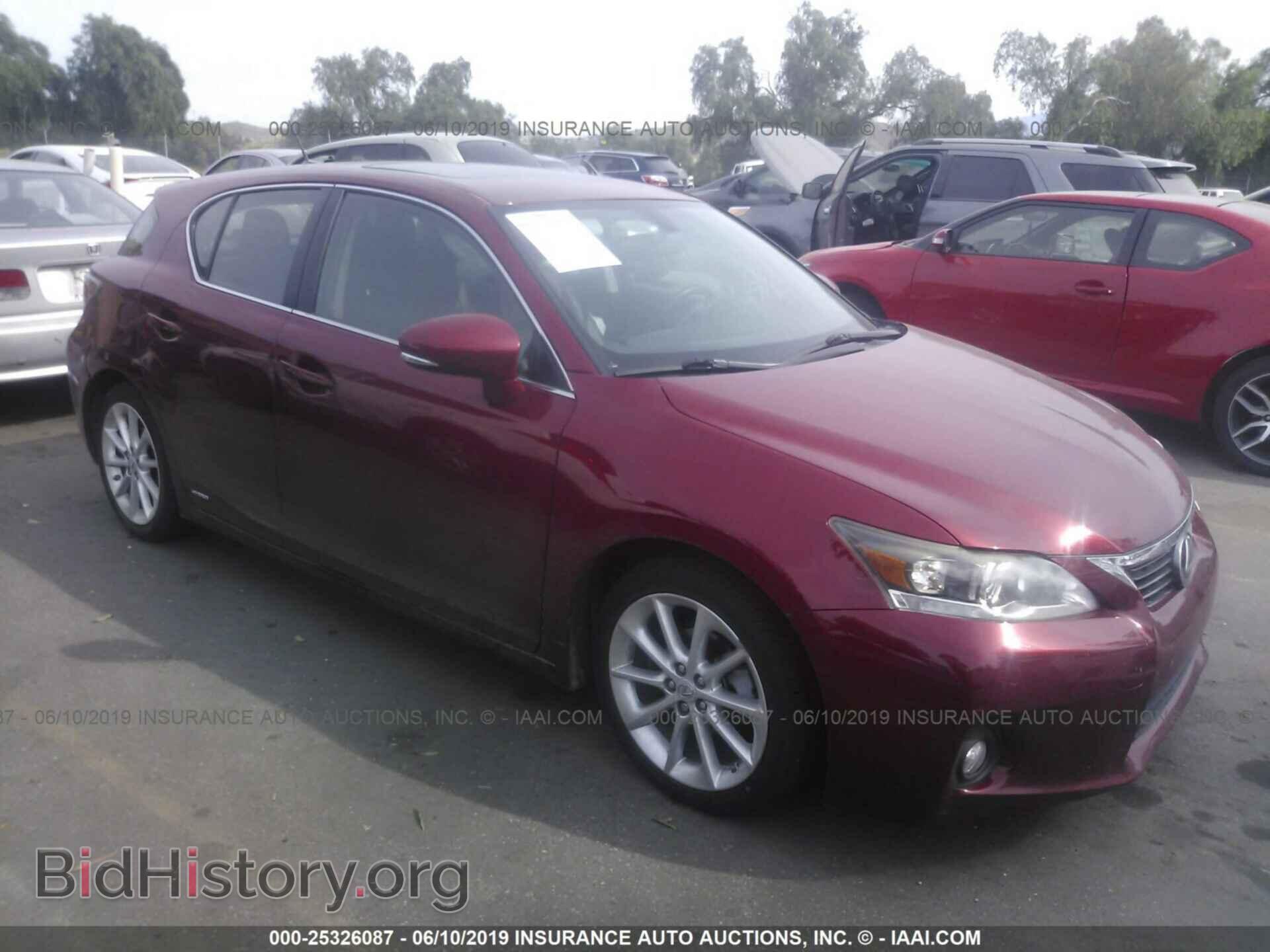 Фотография JTHKD5BH8B2032150 - LEXUS CT 2011