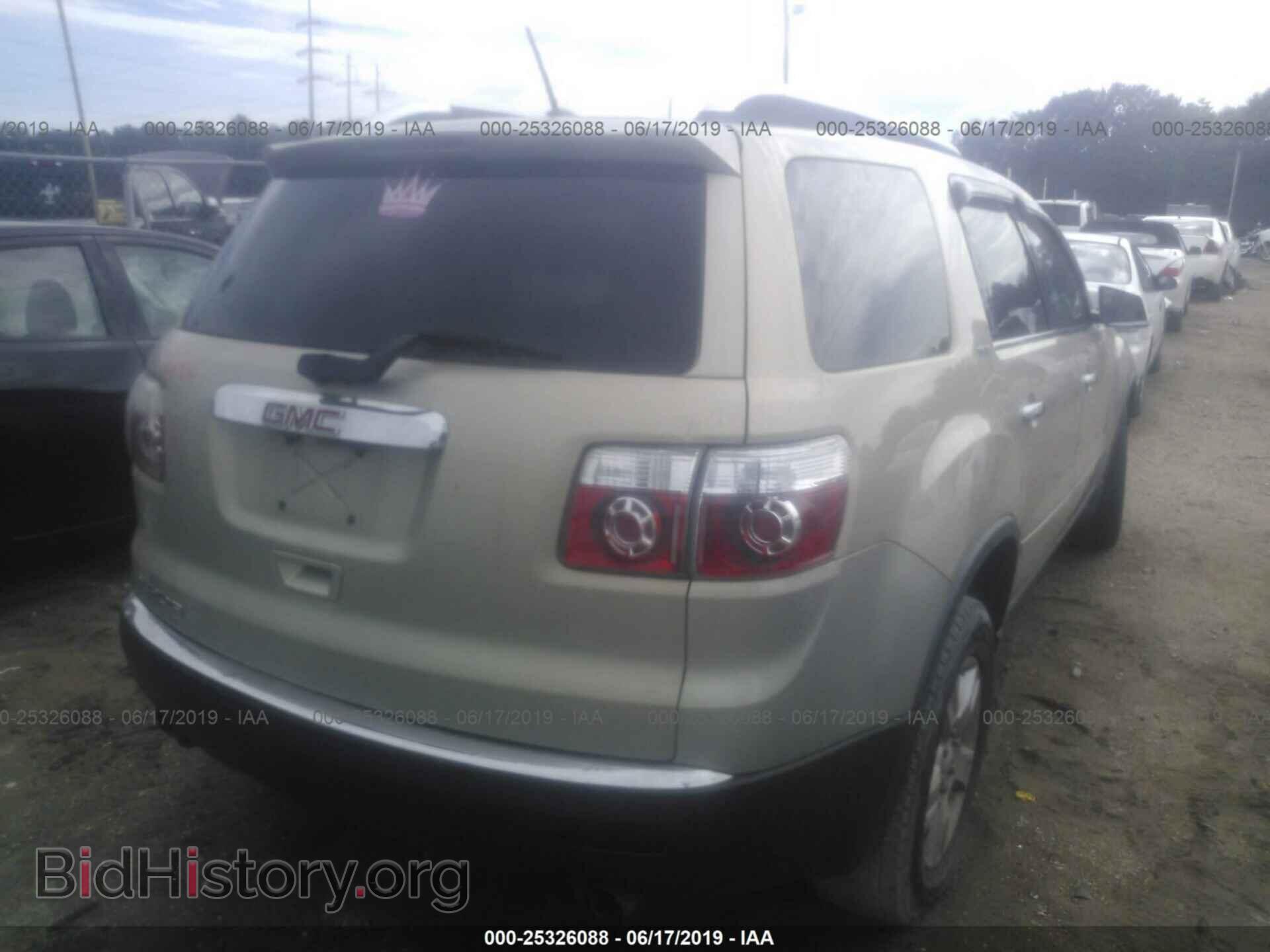 2009 GMC ACADIA - VIN: 1GKER23D19J201990 - Фото 4