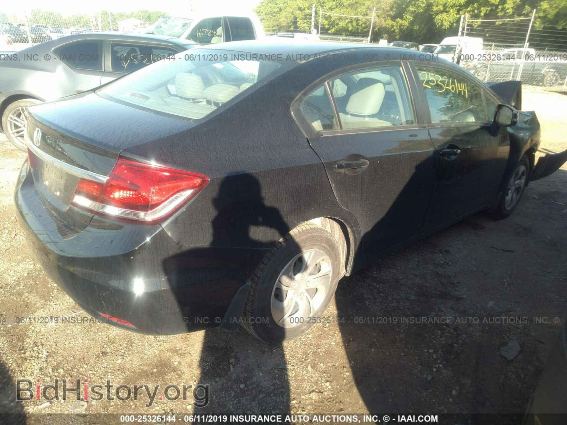 2013 HONDA CIVIC - VIN: 19XFB2F59DE087154 - Фото 4