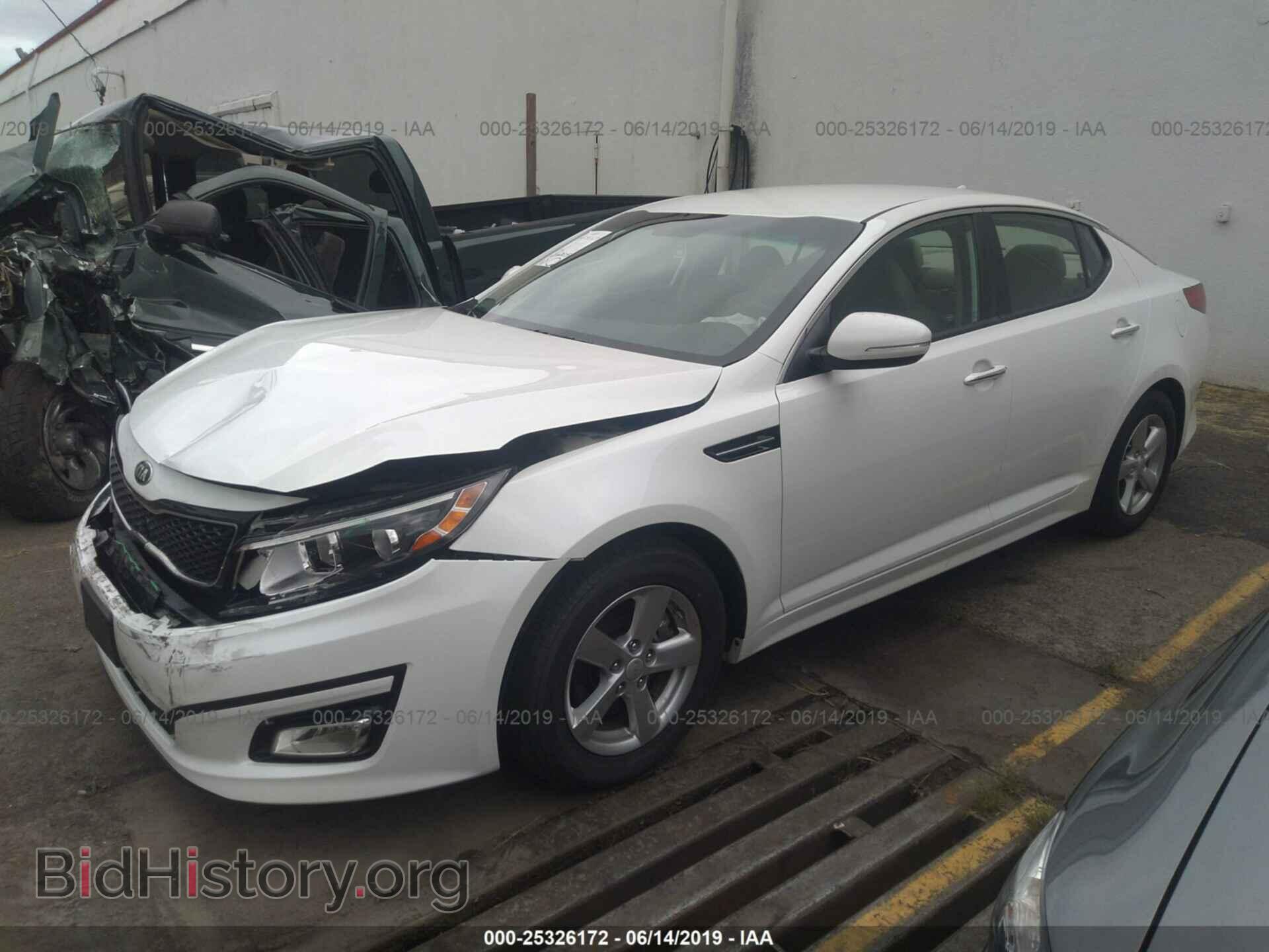2015 KIA OPTIMA - VIN: KNAGM4A75F5652000 - Photo 2