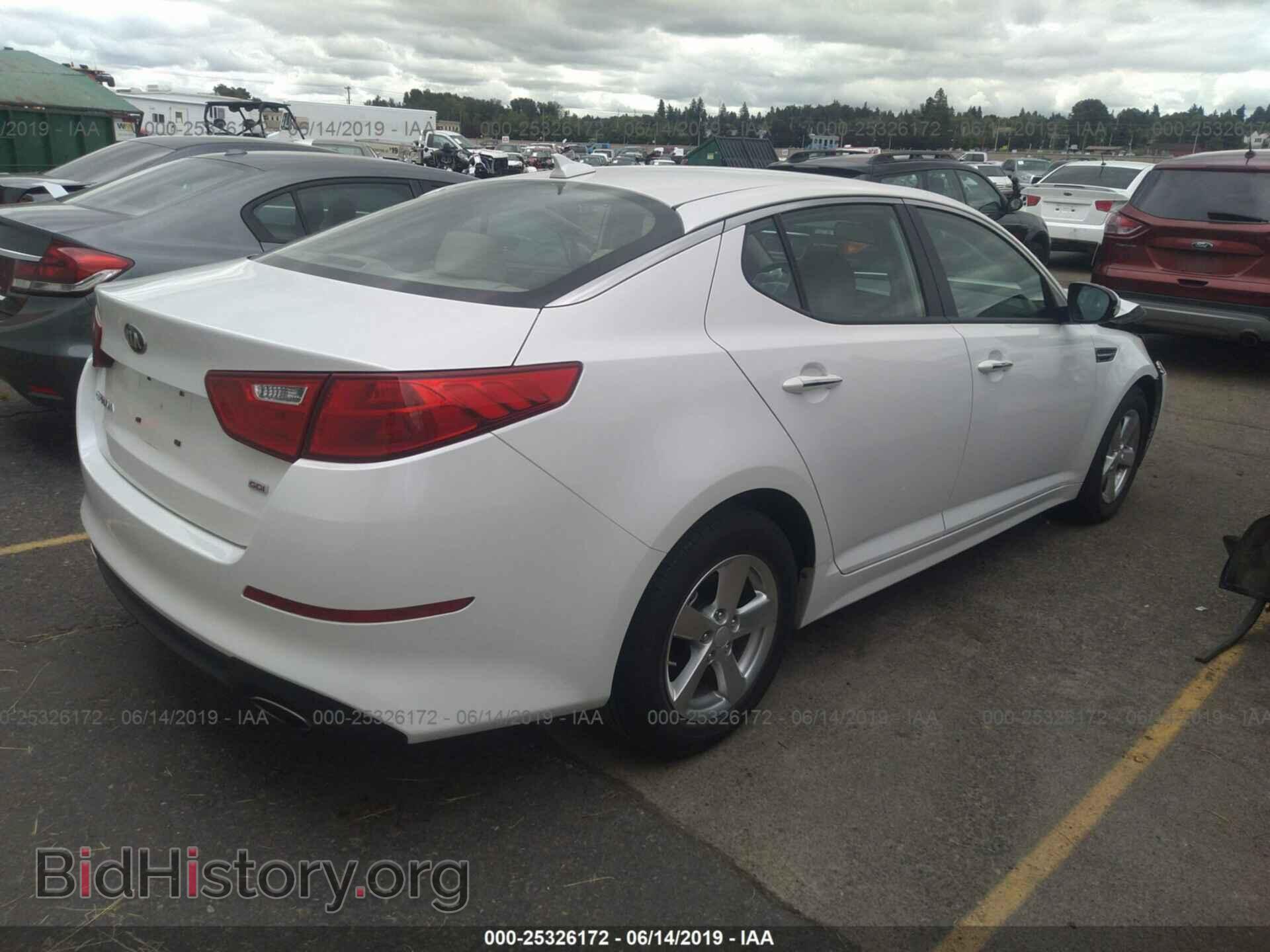 2015 KIA OPTIMA - VIN: KNAGM4A75F5652000 - Photo 4