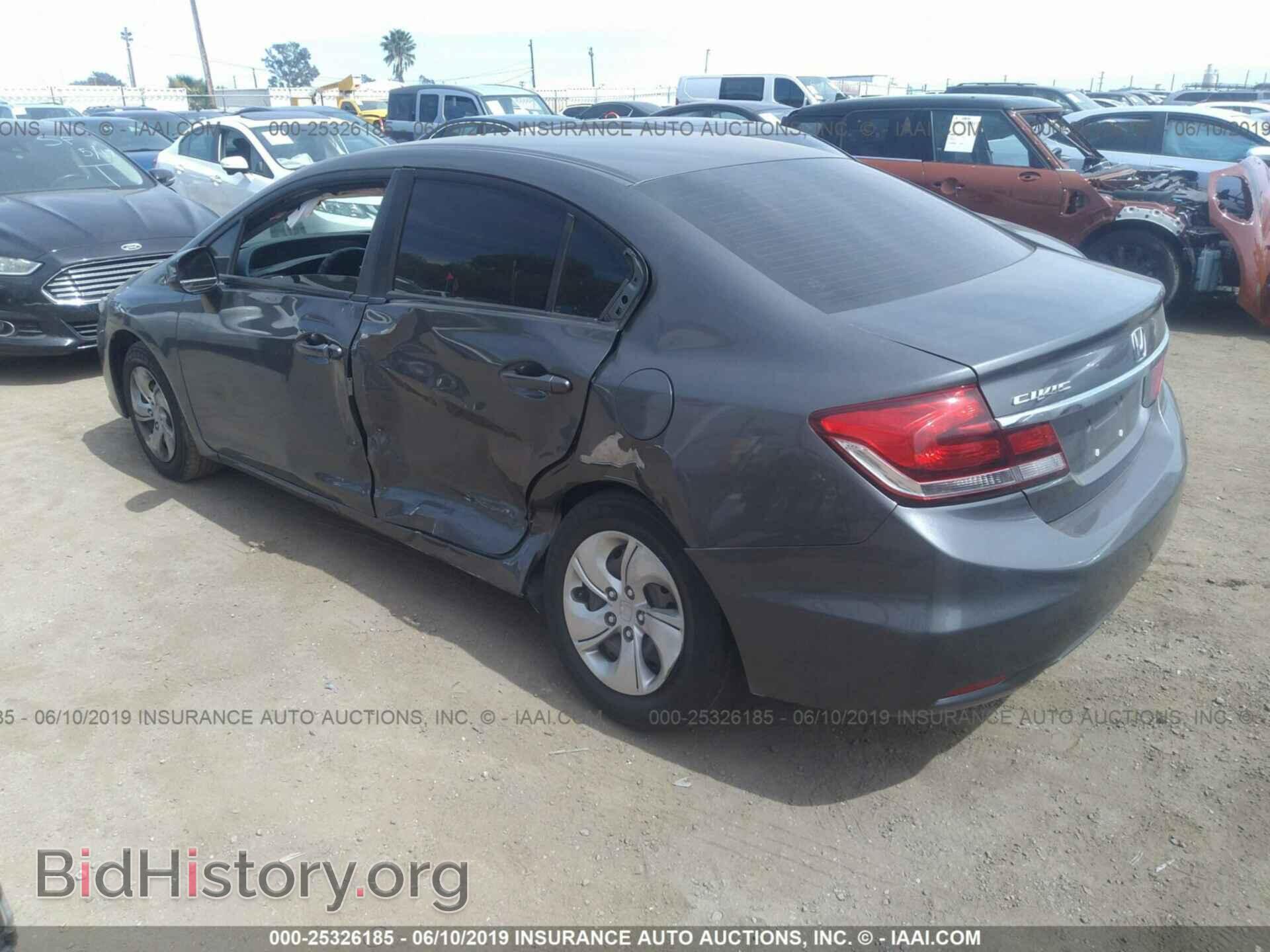 2013 HONDA CIVIC - VIN: 19XFB2F51DE293455 - Фото 3