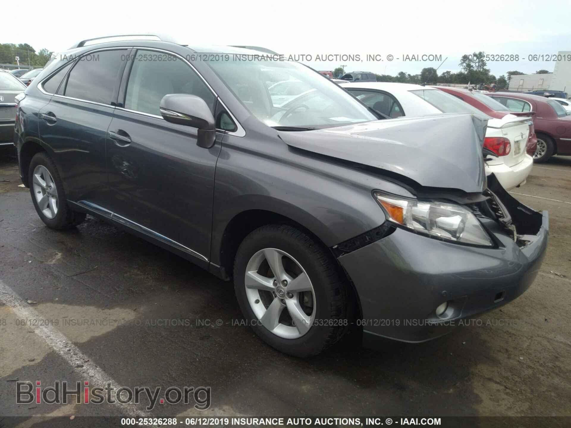 Photo 2T2BK1BA2CC154343 - LEXUS RX 2012