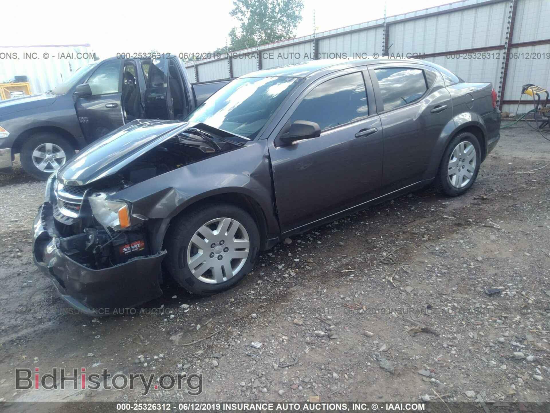 2014 DODGE AVENGER - VIN: 1C3CDZAG4EN181863 - Photo 2