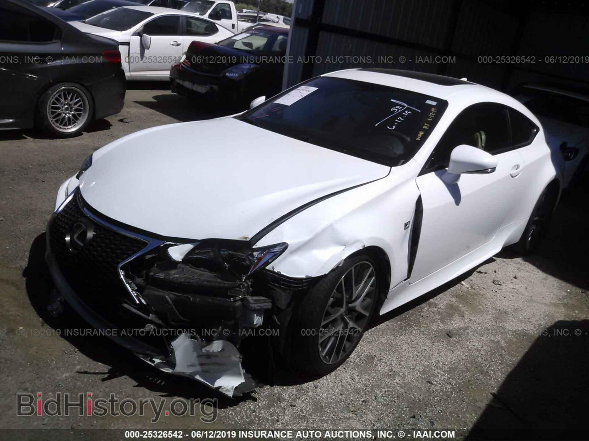 2015 LEXUS RC - VIN: JTHHE5BC3F5000285 - Photo 2