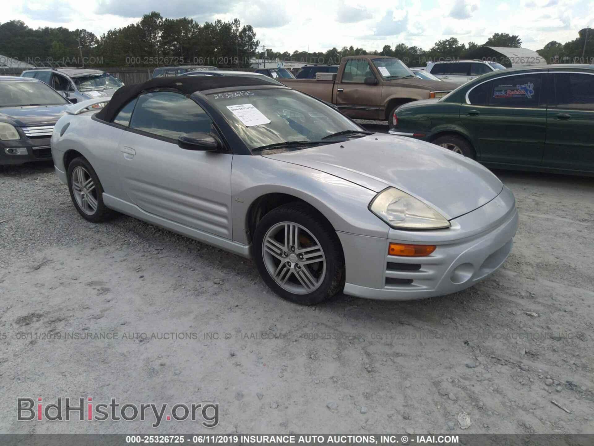 Фотография 4A3AE55HX3E104002 - MITSUBISHI ECLIPSE 2003
