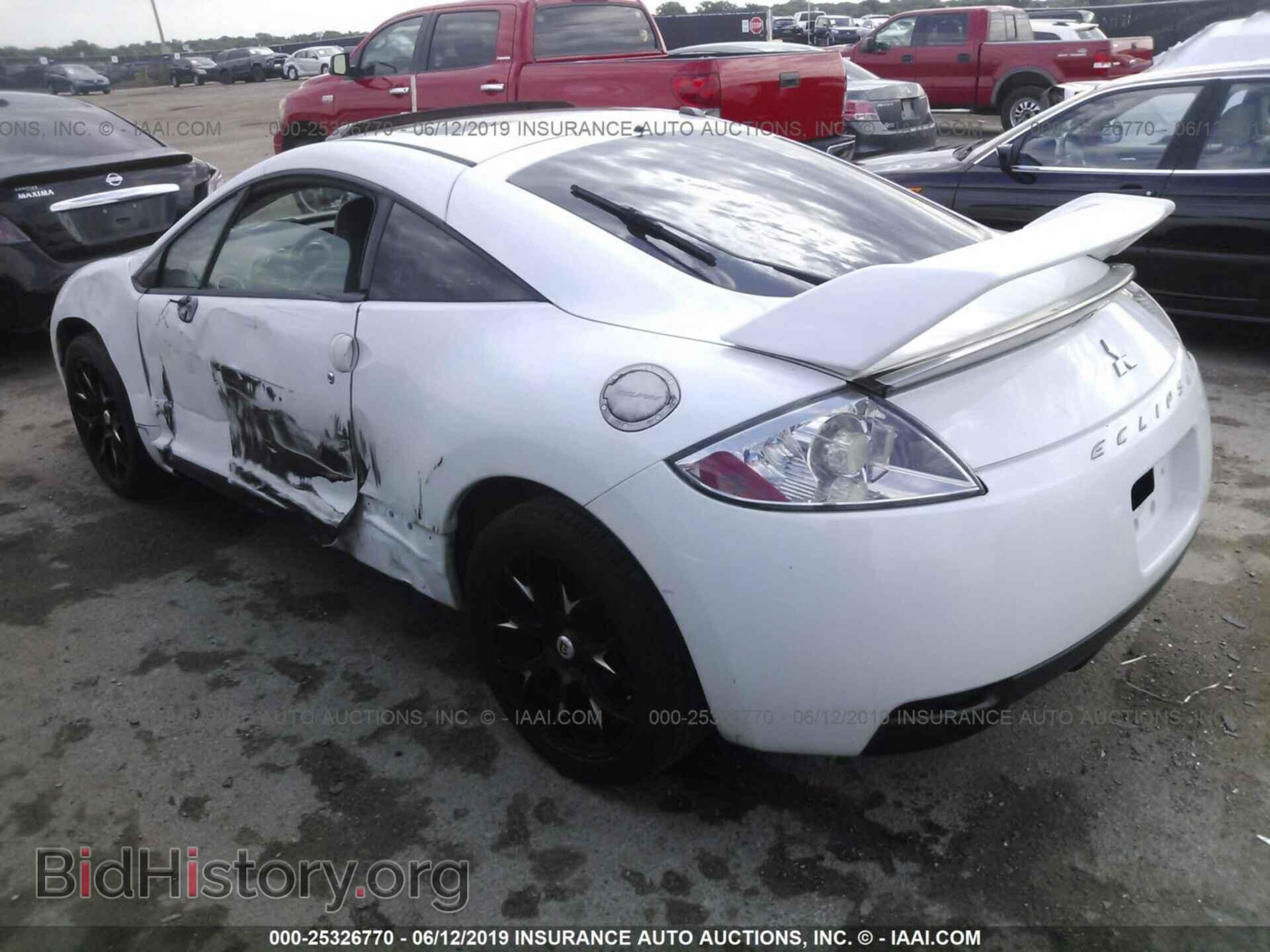 2008 MITSUBISHI ECLIPSE - VIN: 4A3AK64T78E035698 - Фото 3