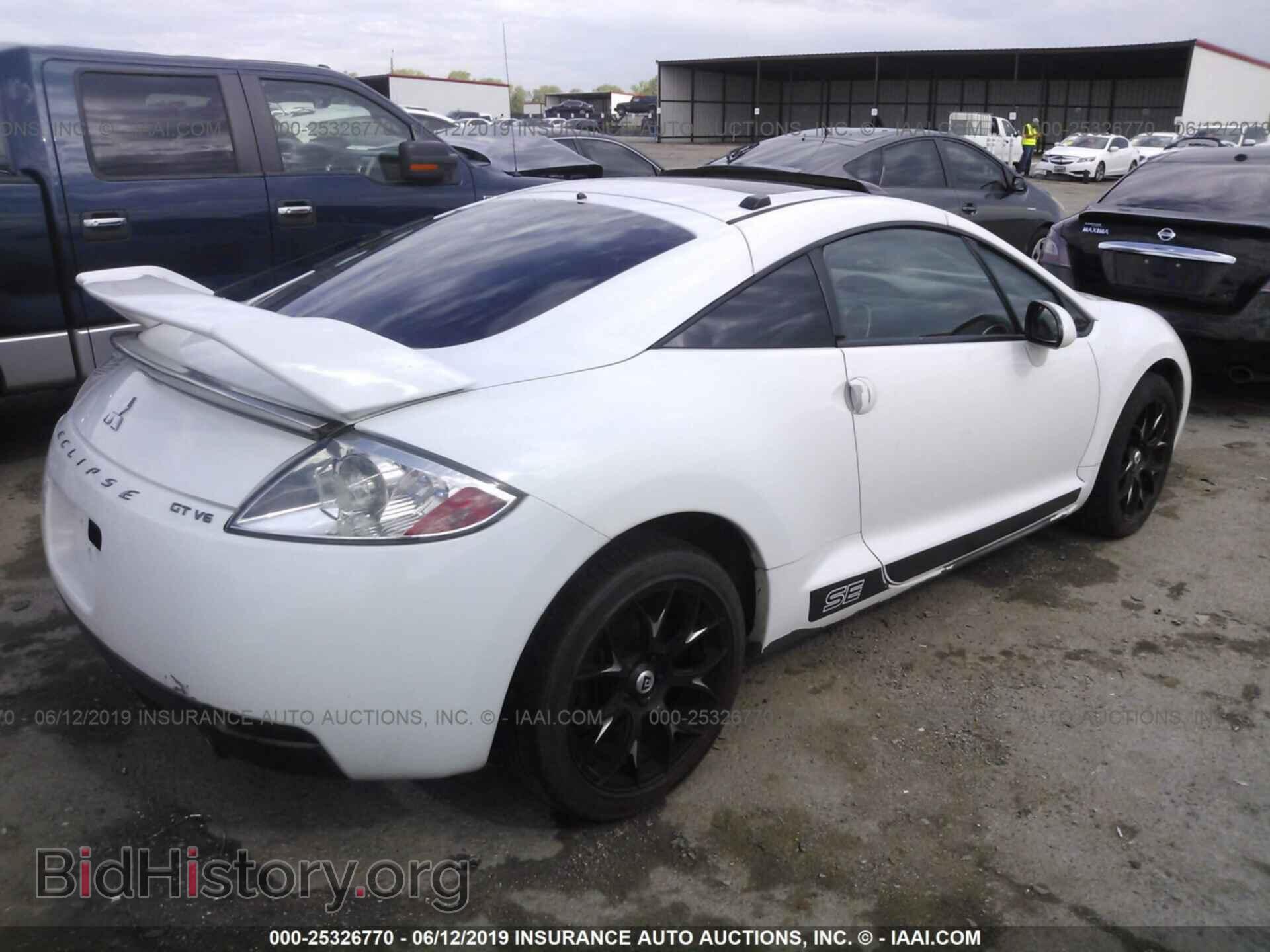 2008 MITSUBISHI ECLIPSE - VIN: 4A3AK64T78E035698 - Фото 4