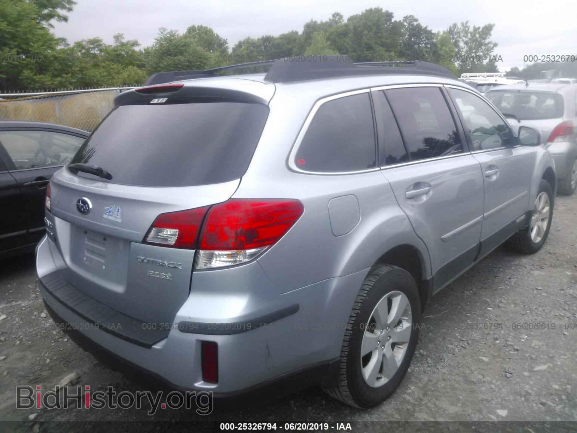 2012 SUBARU OUTBACK - VIN: 4S4BRBCC8C3243599 - Photo 4