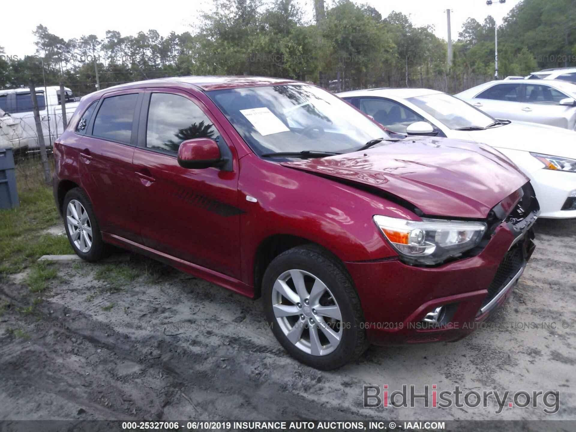 Photo JA4AR4AU4CZ005764 - MITSUBISHI OUTLANDER SPORT 2012