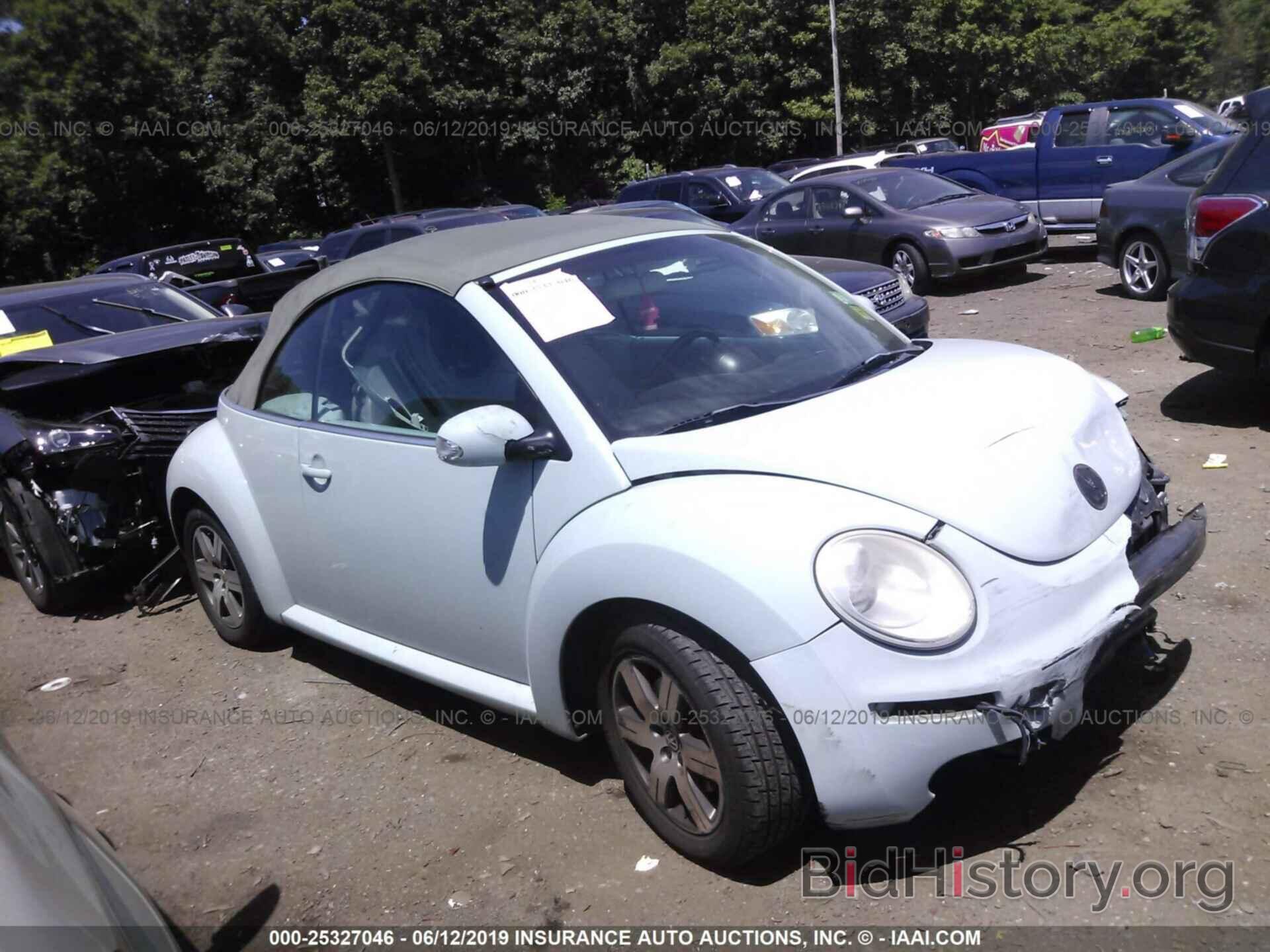 Фотография 3VWRF31YX6M308484 - VOLKSWAGEN NEW BEETLE 2006