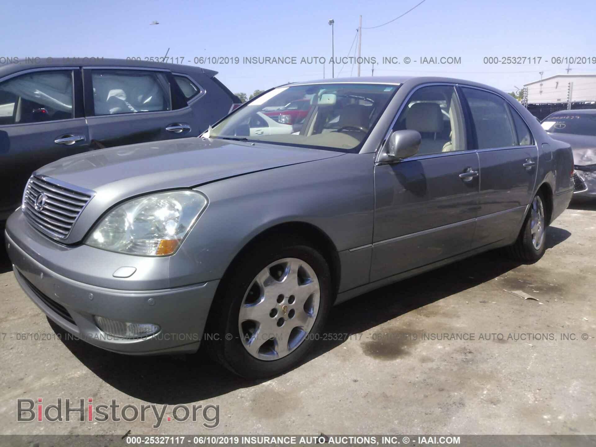 2001 LEXUS LS - VIN: JTHBN30F210051354 - Фото 2