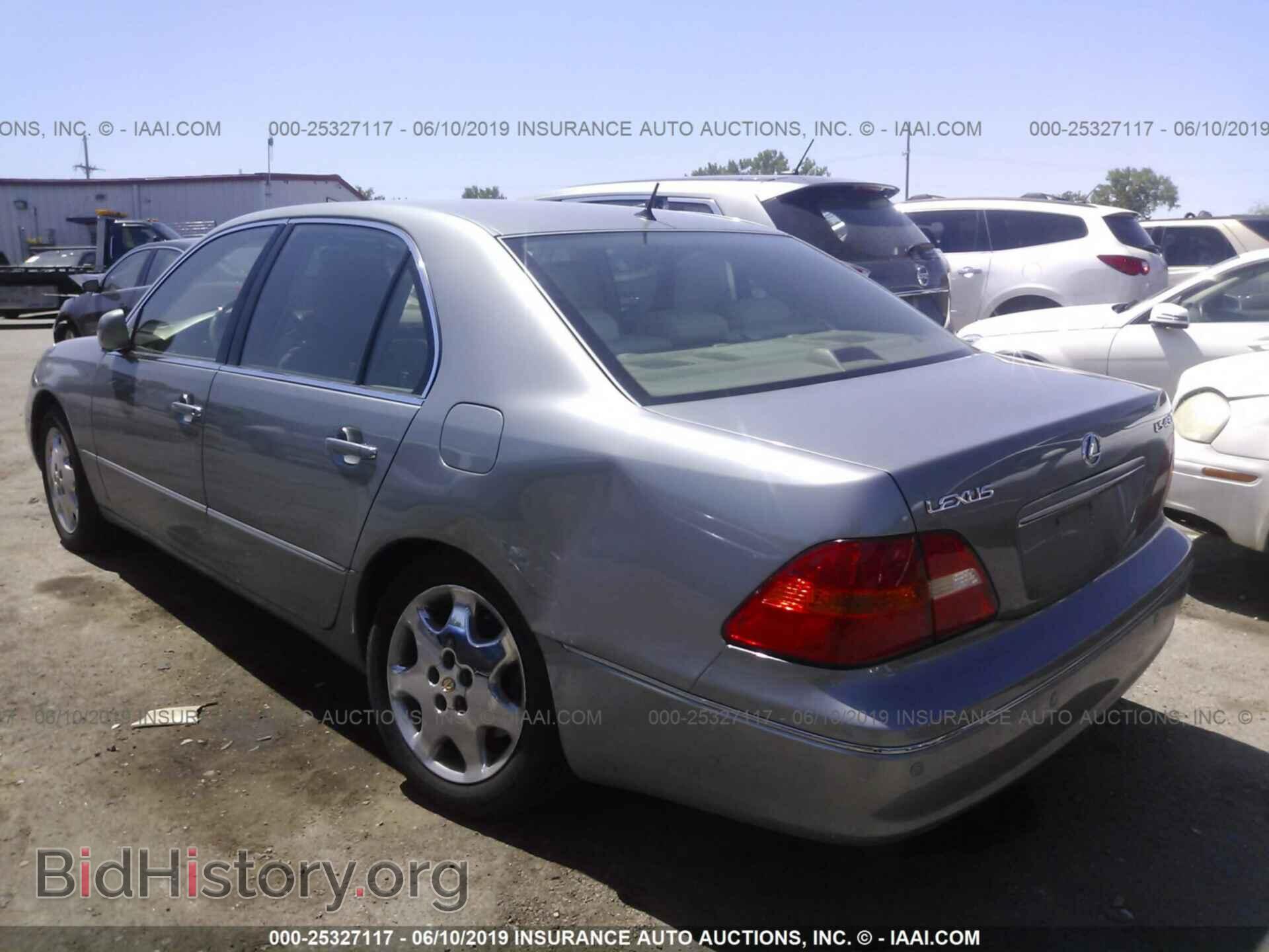 2001 LEXUS LS - VIN: JTHBN30F210051354 - Фото 3