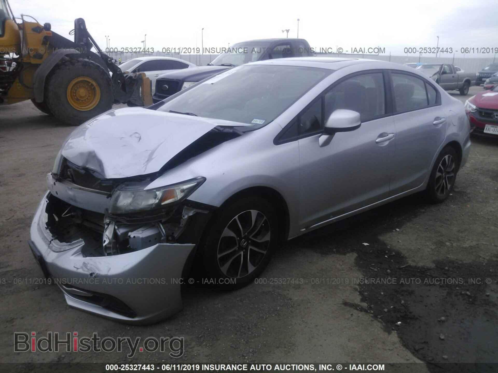 2013 HONDA CIVIC - VIN: 2HGFB2F85DH500770 - Фото 2