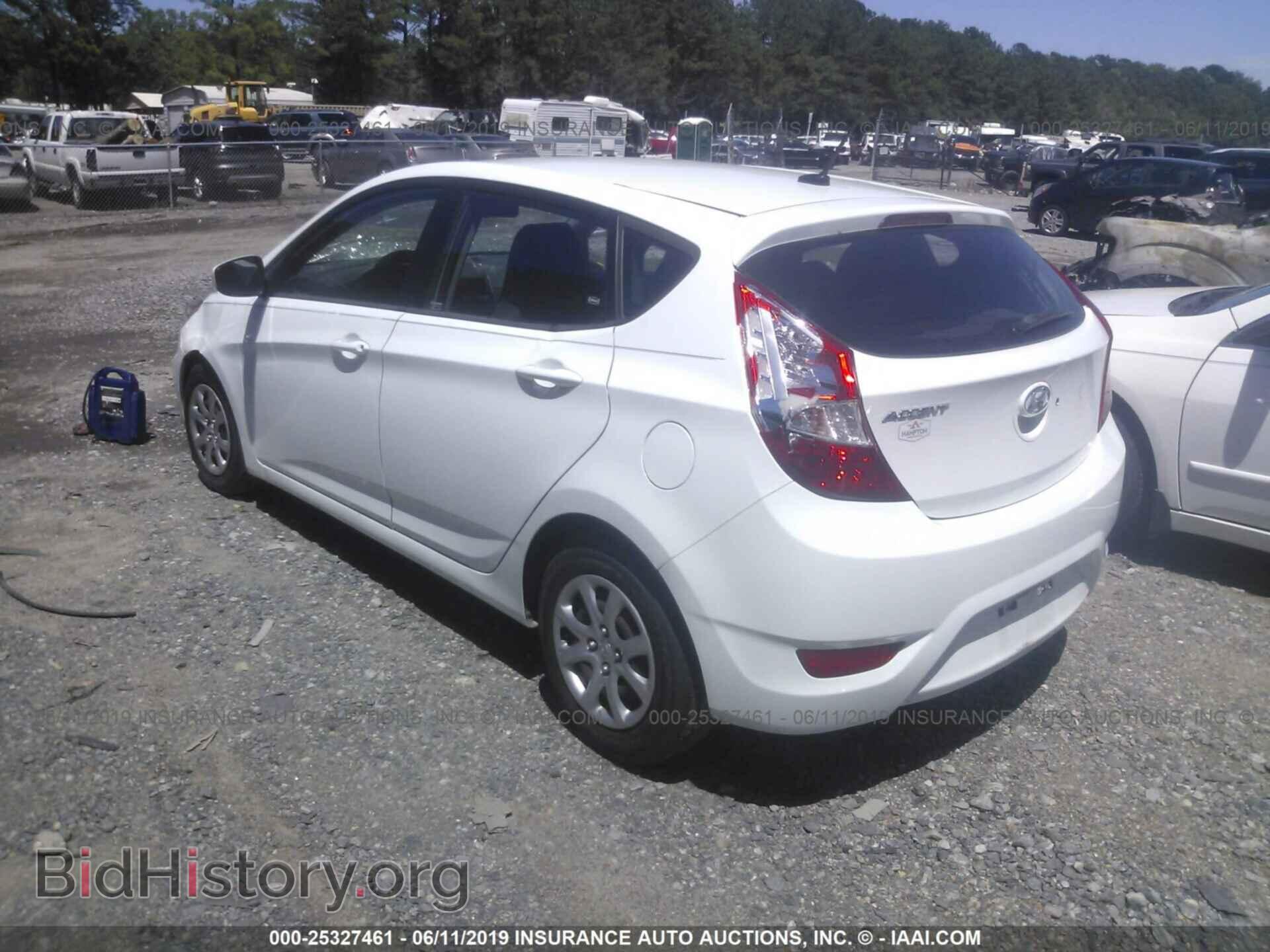 2012 HYUNDAI ACCENT - VIN: KMHCT5AE5CU013895 - Фото 3