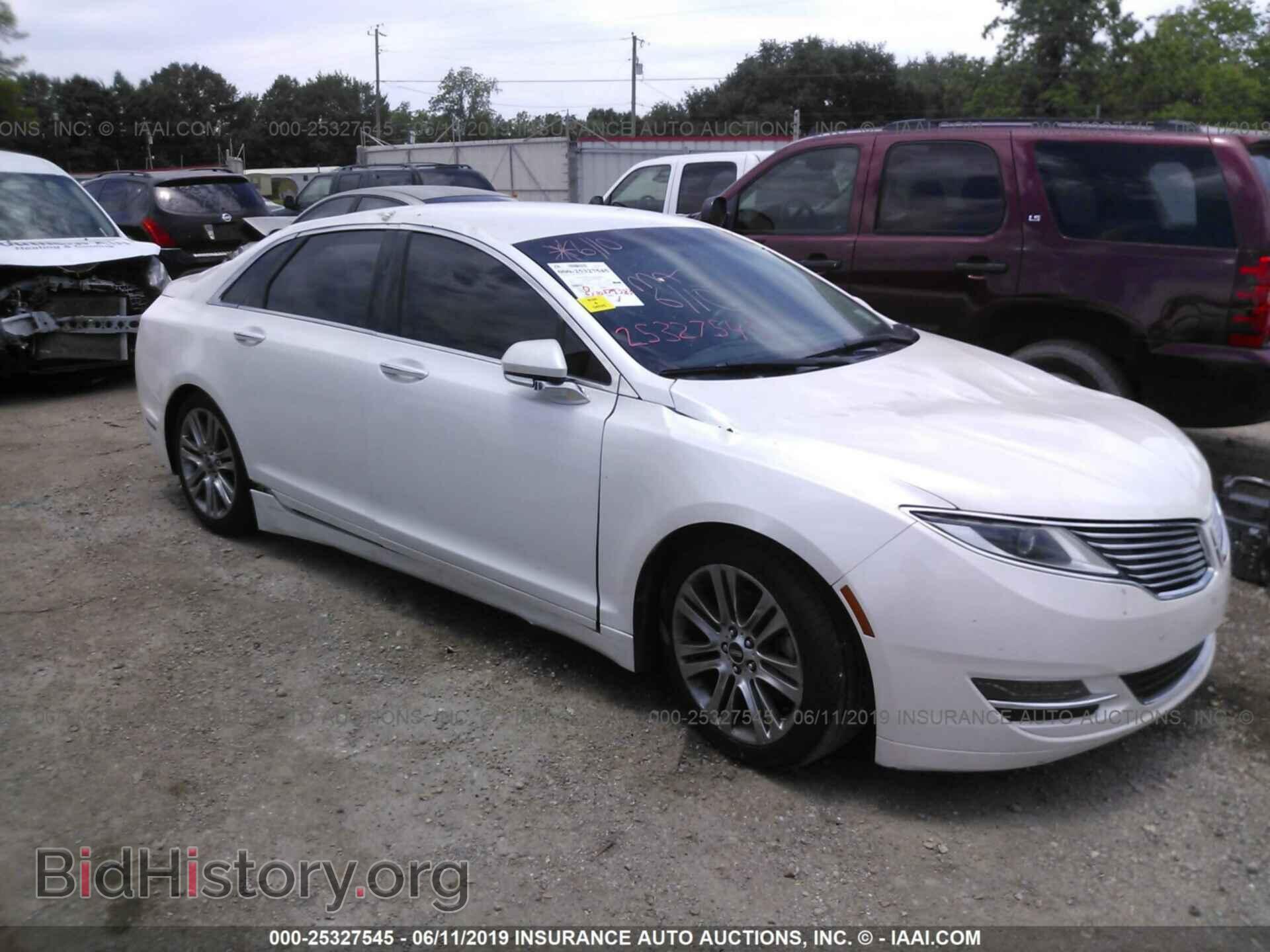 Фотография 3LN6L2G93DR804568 - LINCOLN MKZ 2013