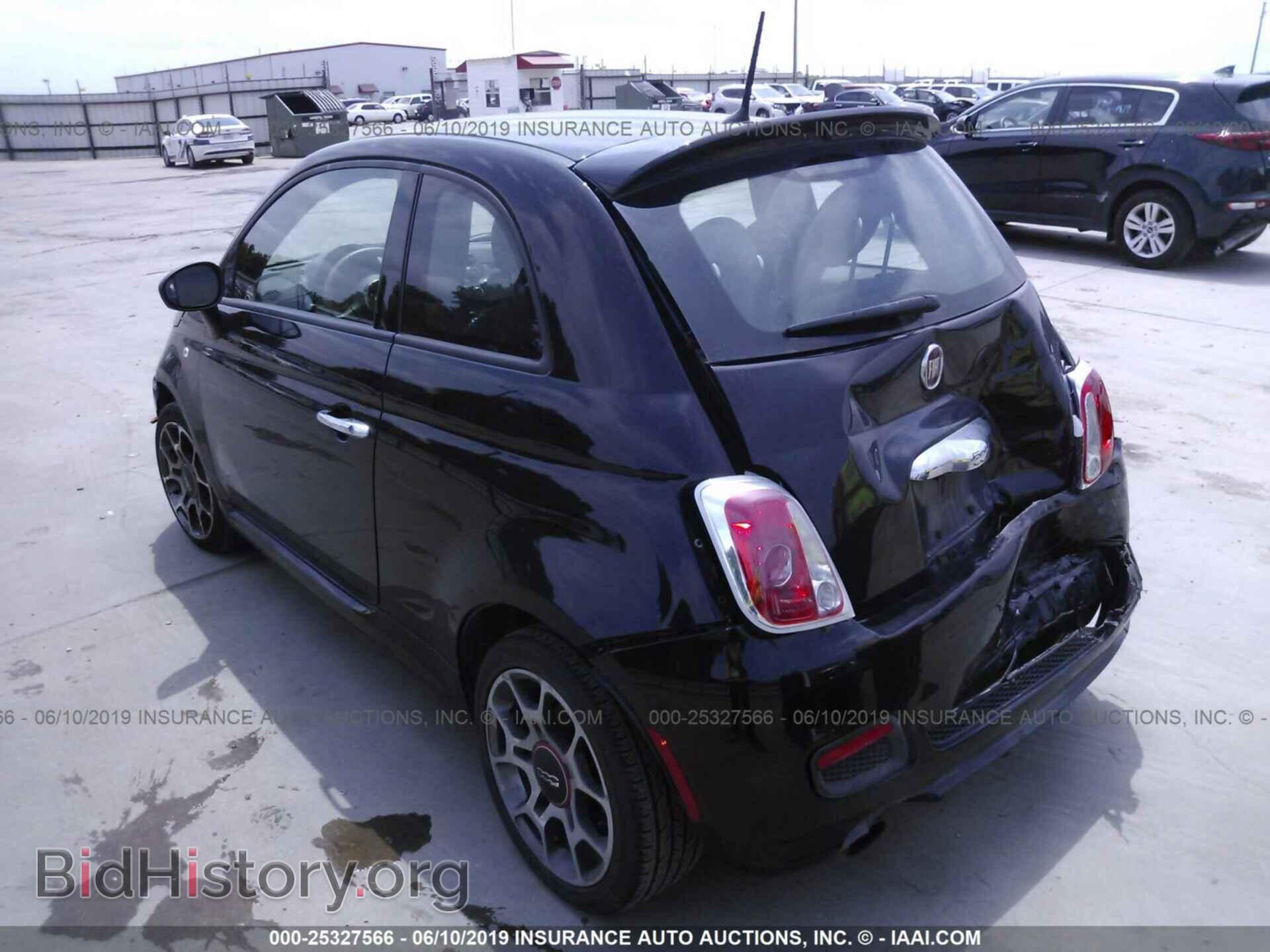 2015 FIAT 500 - VIN: 3C3CFFBR4FT733436 - Фото 3