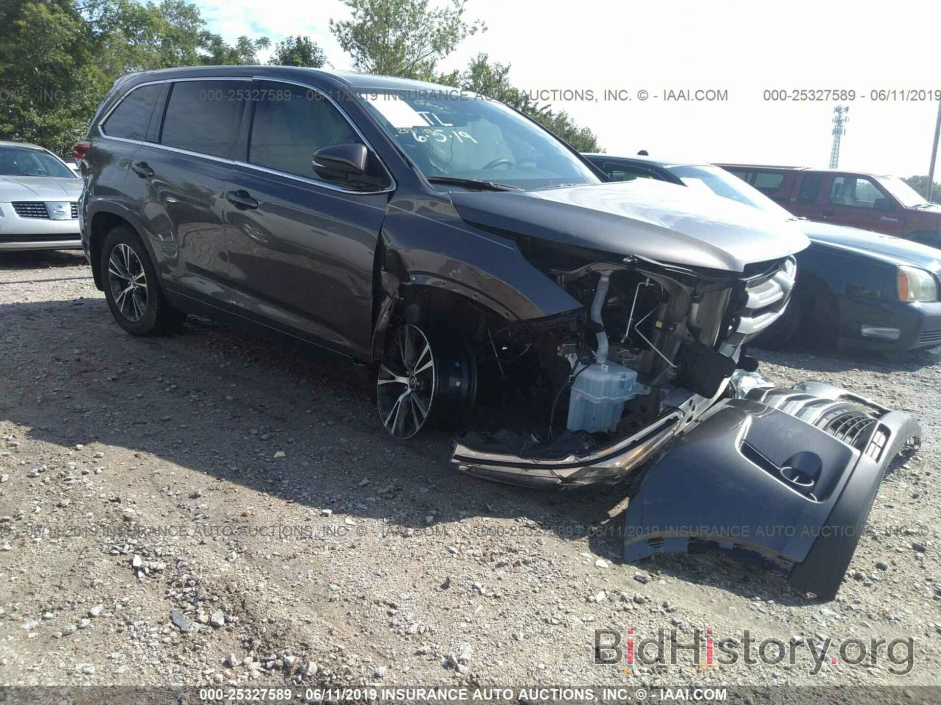 Photo 5TDZARFH9JS038444 - TOYOTA HIGHLANDER 2018