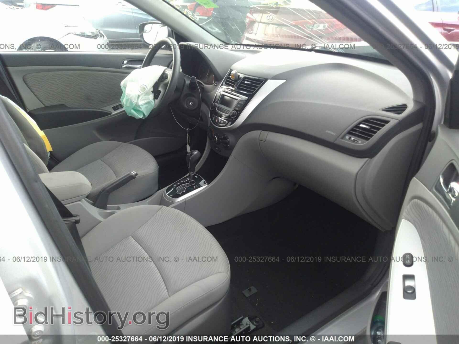 2014 HYUNDAI ACCENT - VIN: KMHCU4AEXEU592487 - Фото 5